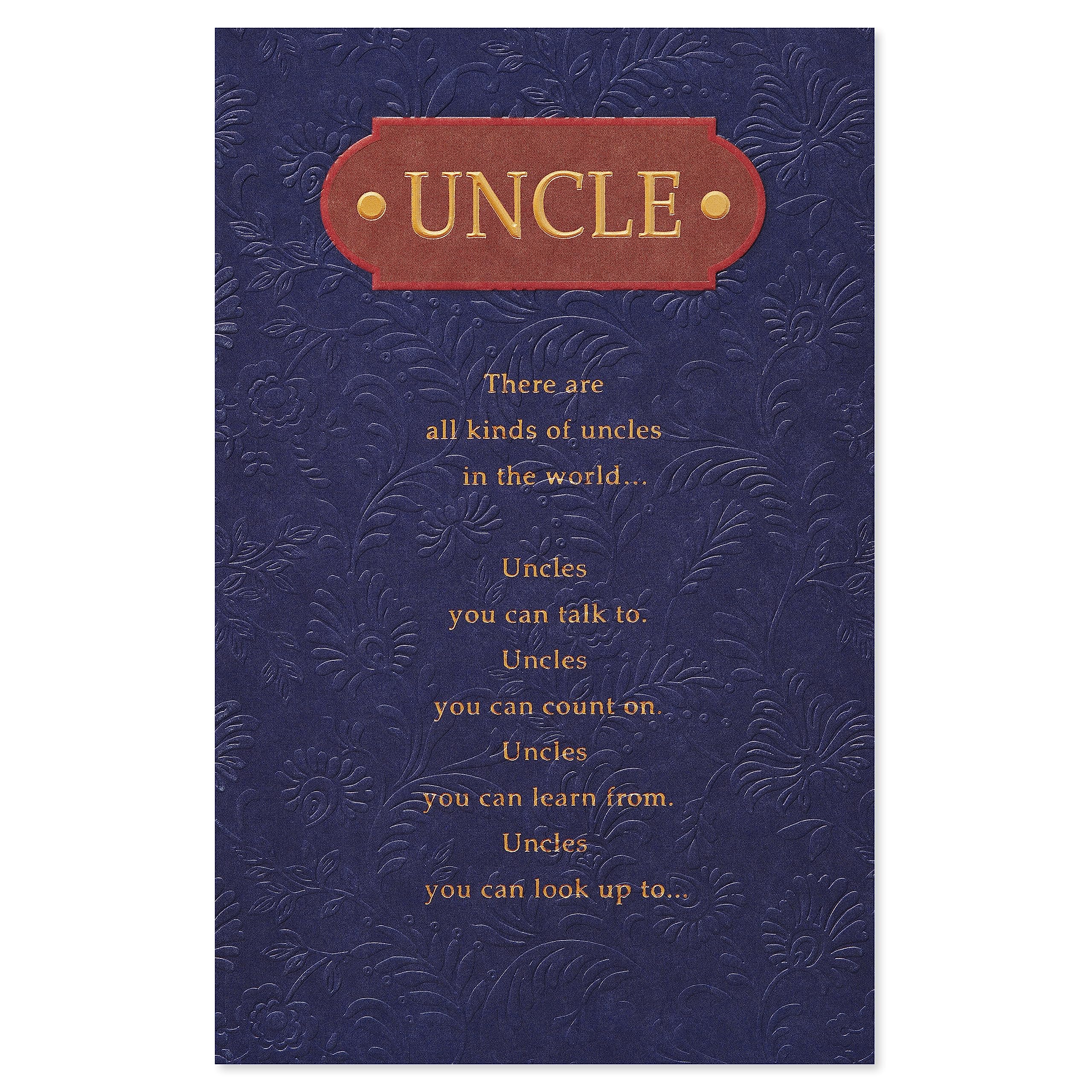 American Greetings Birthday Card for Uncle (Making Our Family So Special) - Image 4