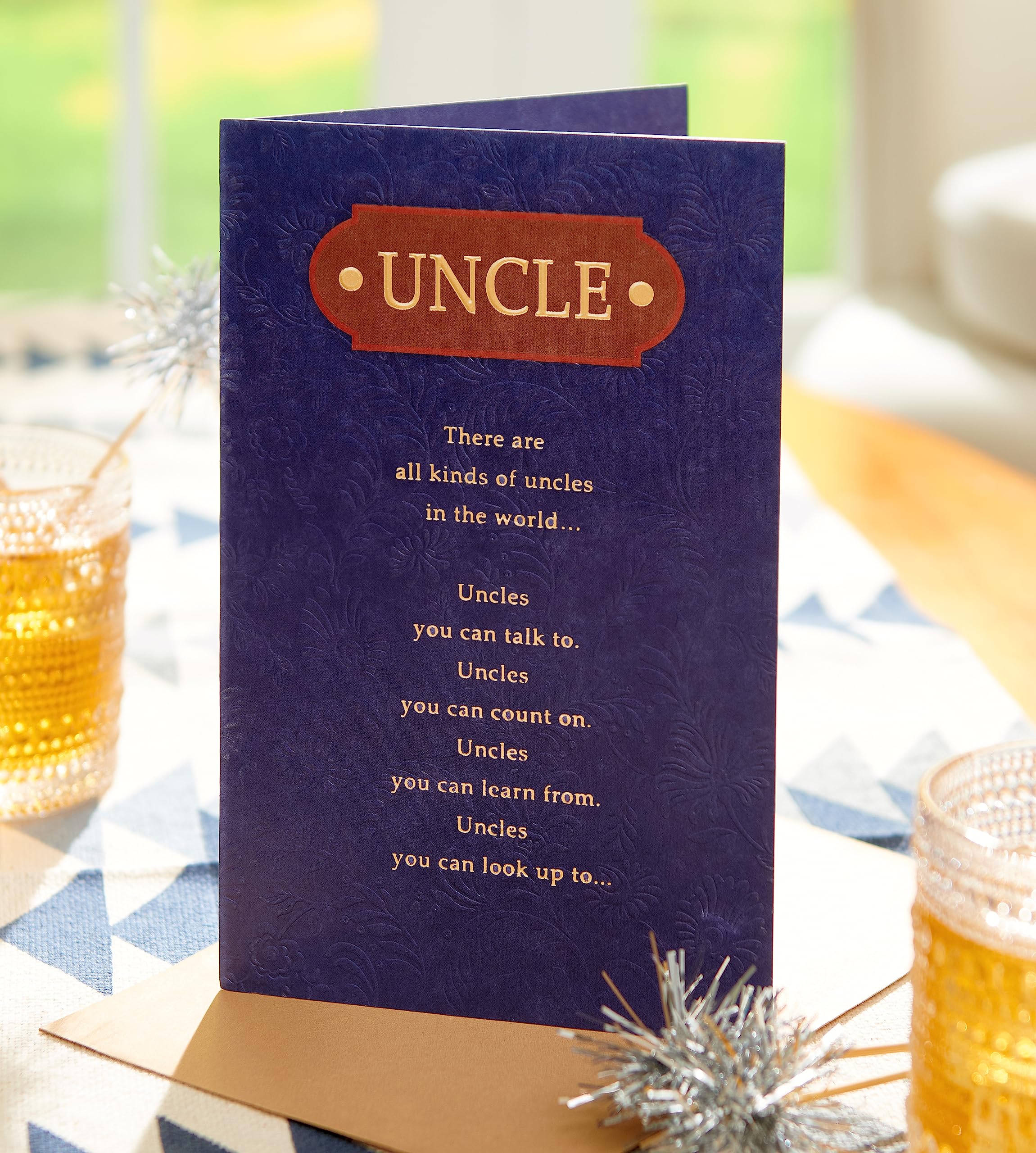American Greetings Birthday Card for Uncle (Making Our Family So Special) - Image 6