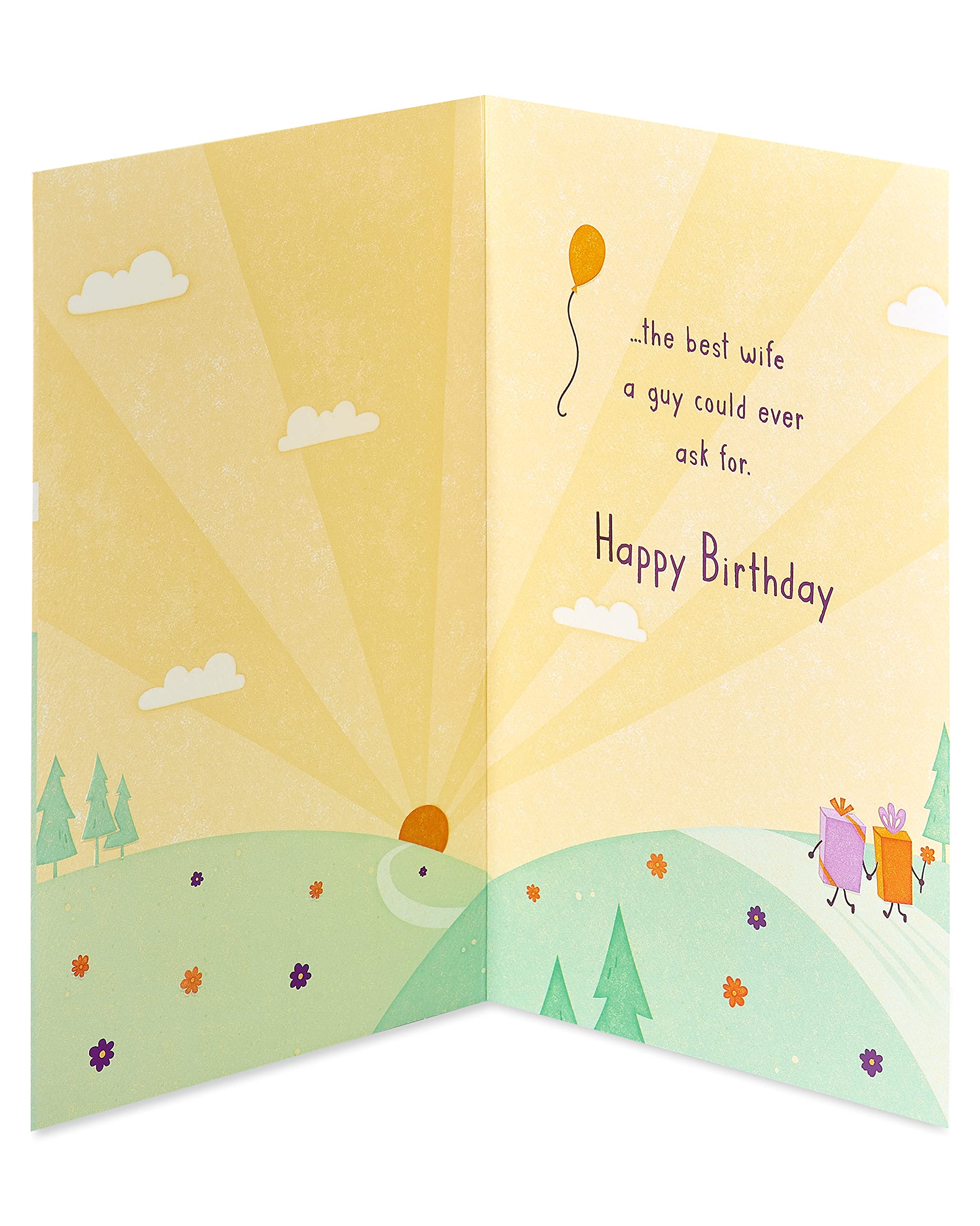 American Greetings Birthday Card for Wife (You Make the World a Magical Place) - Image 2