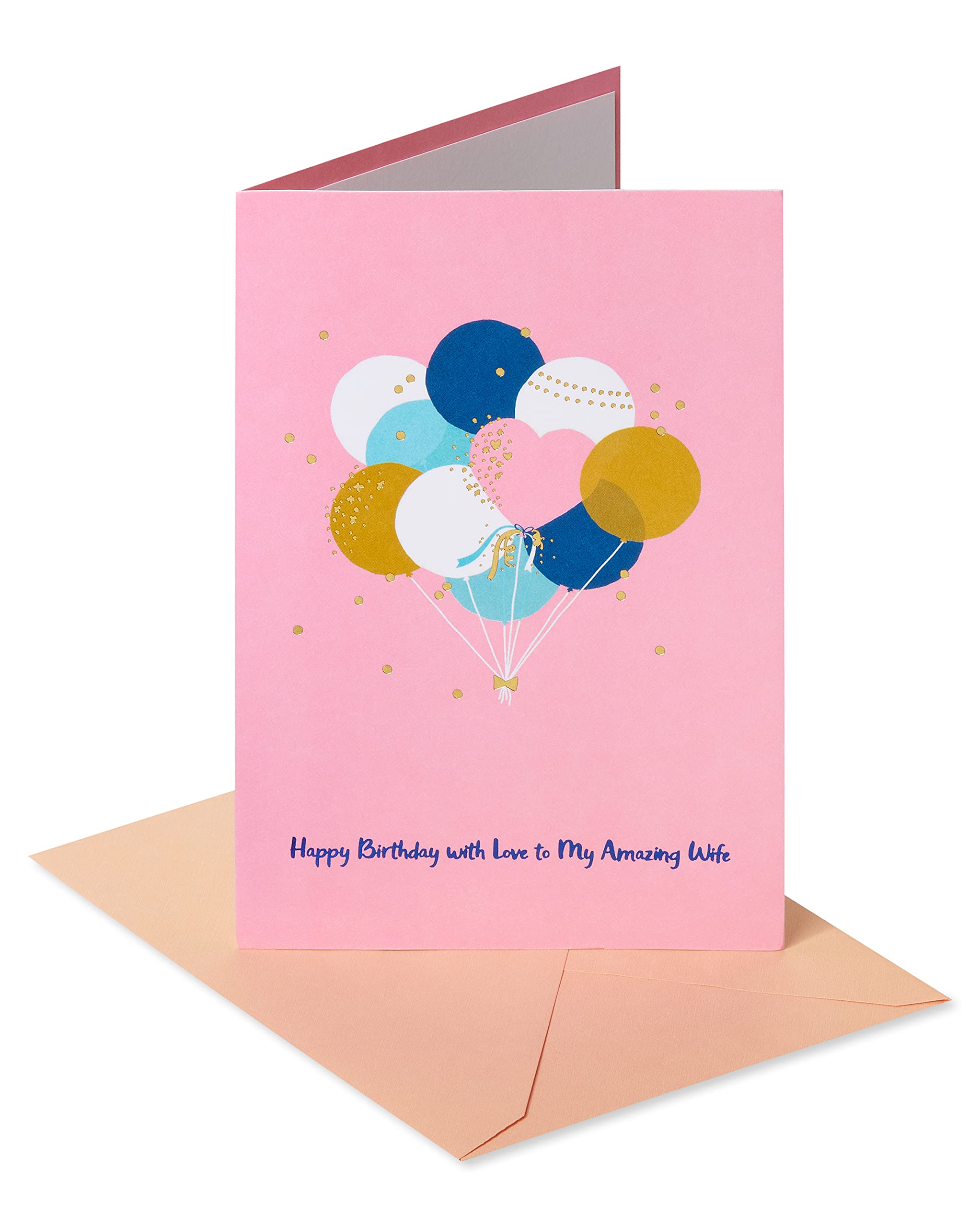 American Greetings Birthday Card for Wife (You Make the World a Magical Place)