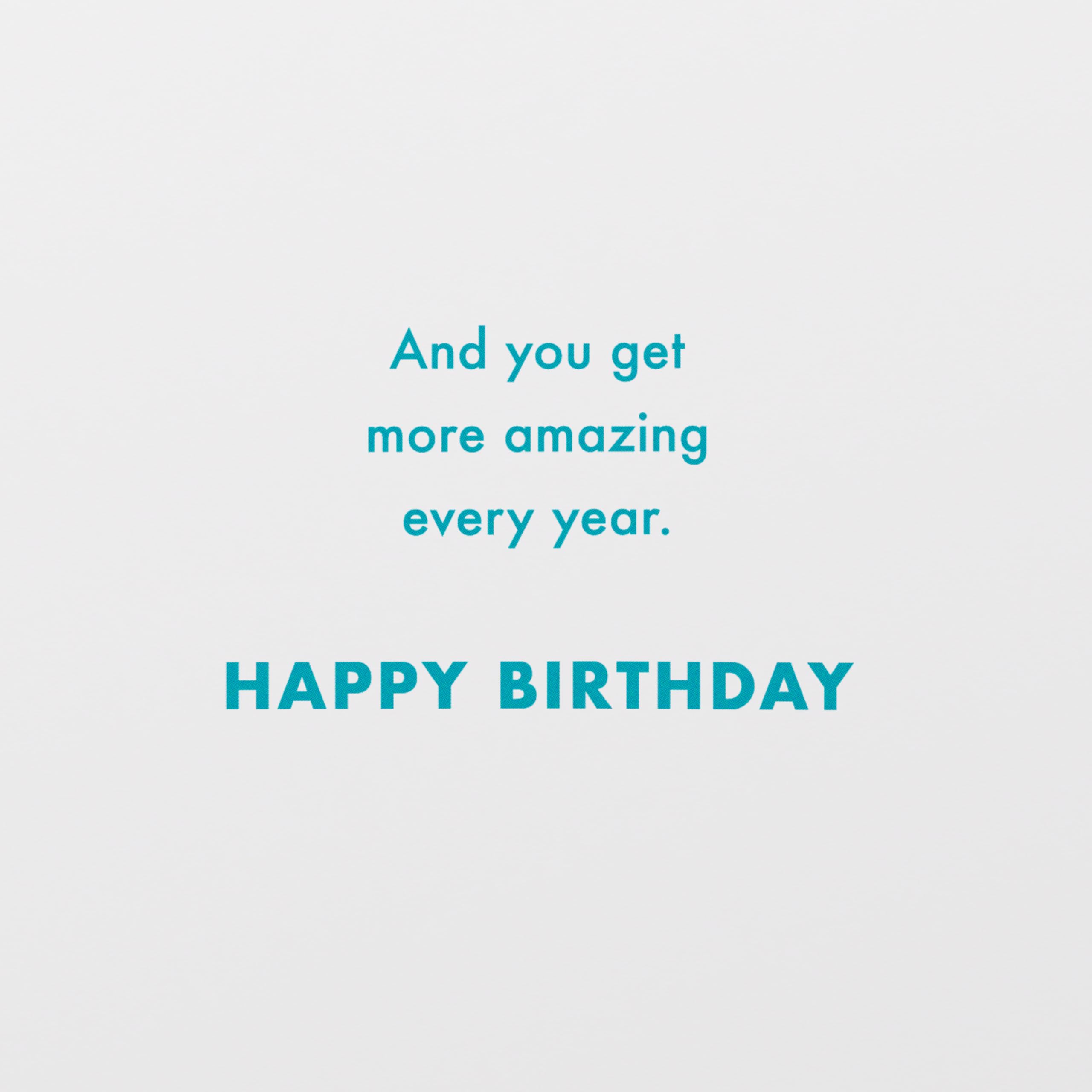 American Greetings Birthday Card (More Amazing) - Image 3