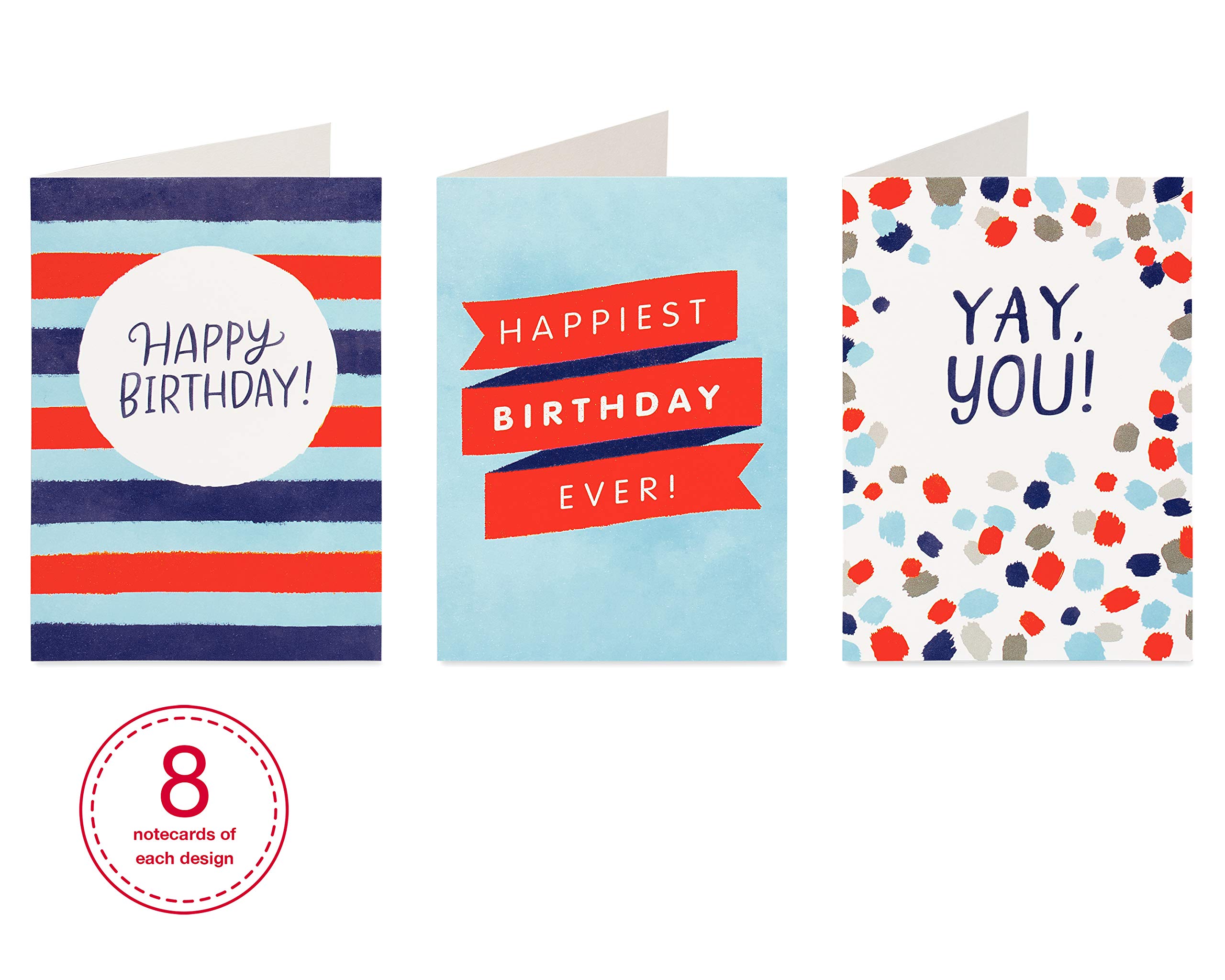 American Greetings Birthday Cards, Bold Birthday Designs (48-Count) - Image 3