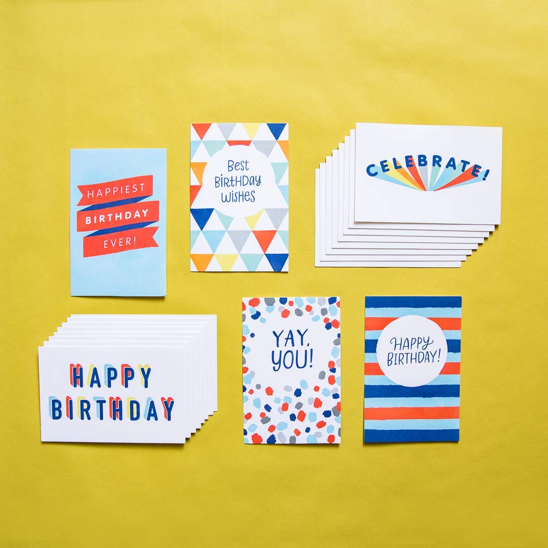 American Greetings Birthday Cards, Bold Birthday Designs (48-Count) - Image 6