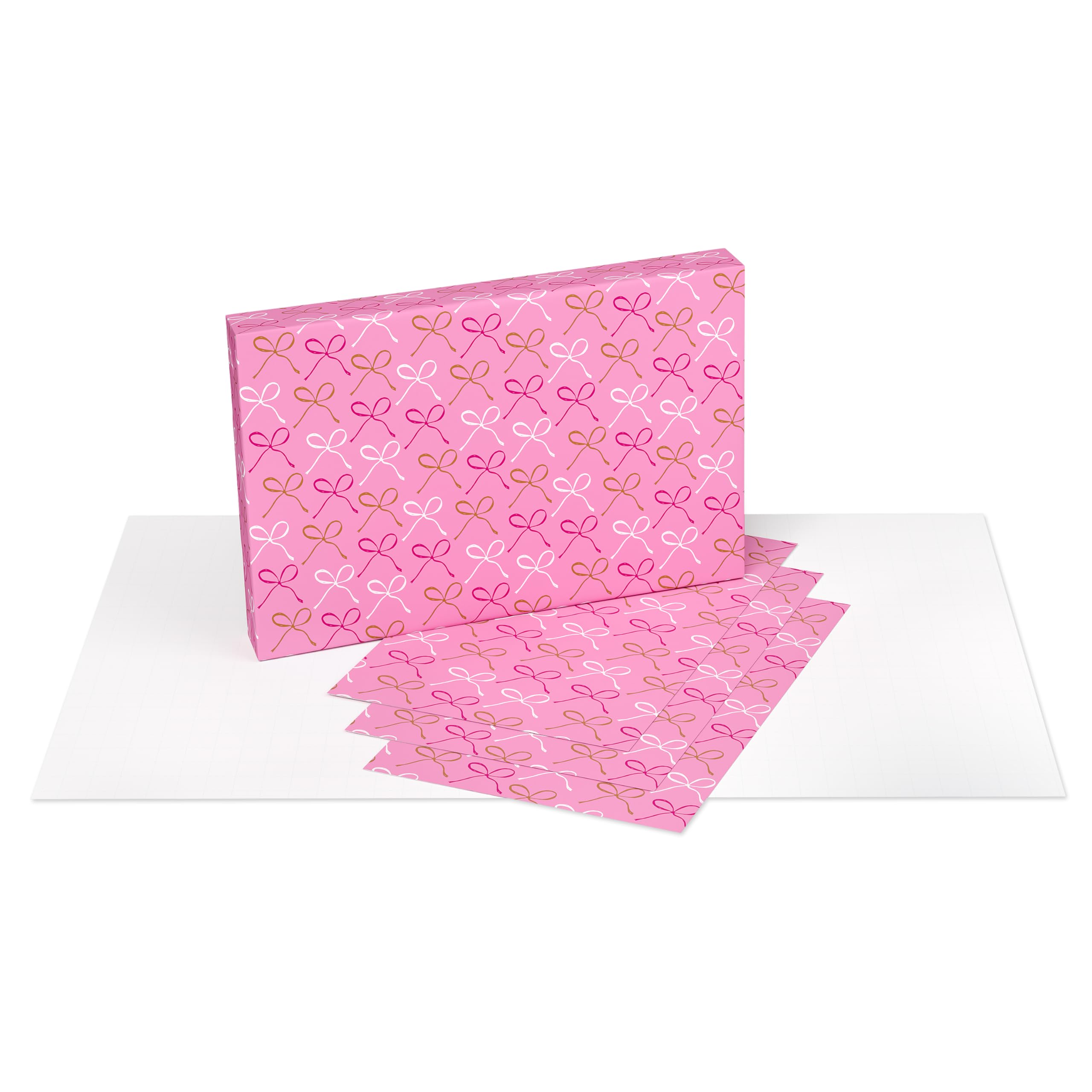American Greetings Birthday Wrapping Paper Sheets with Gridlines, Feminine (16 Sheets, 30 in. x 20 in.) - Image 4