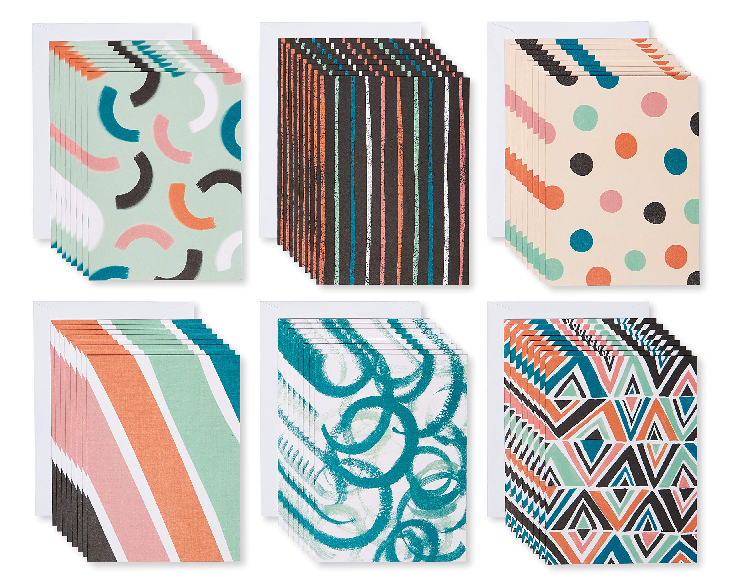American Greetings Blank Cards with Envelopes, Assorted Patterns (48-Count) - Image 4