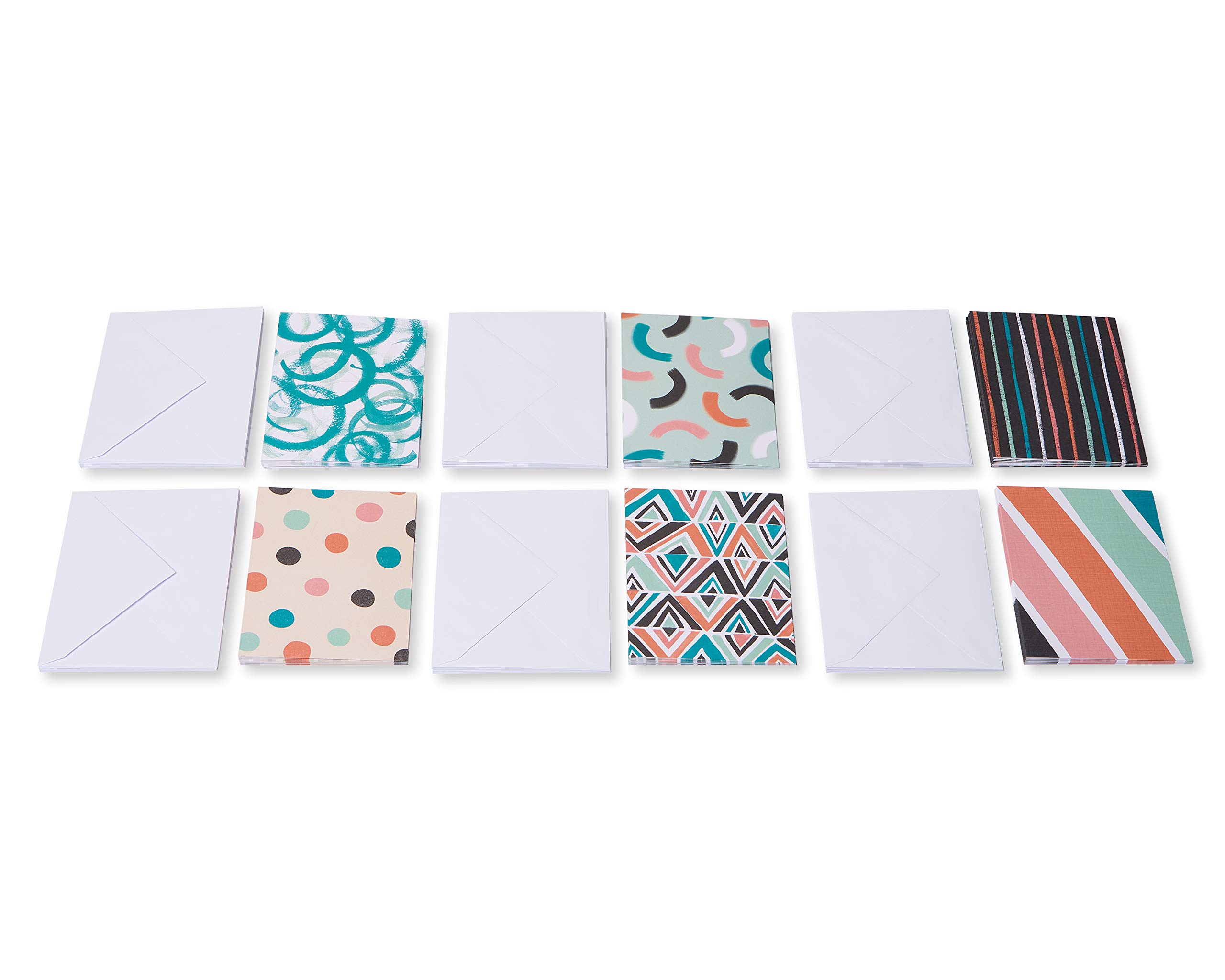 American Greetings Blank Cards with Envelopes, Assorted Patterns (48-Count) - Image 5