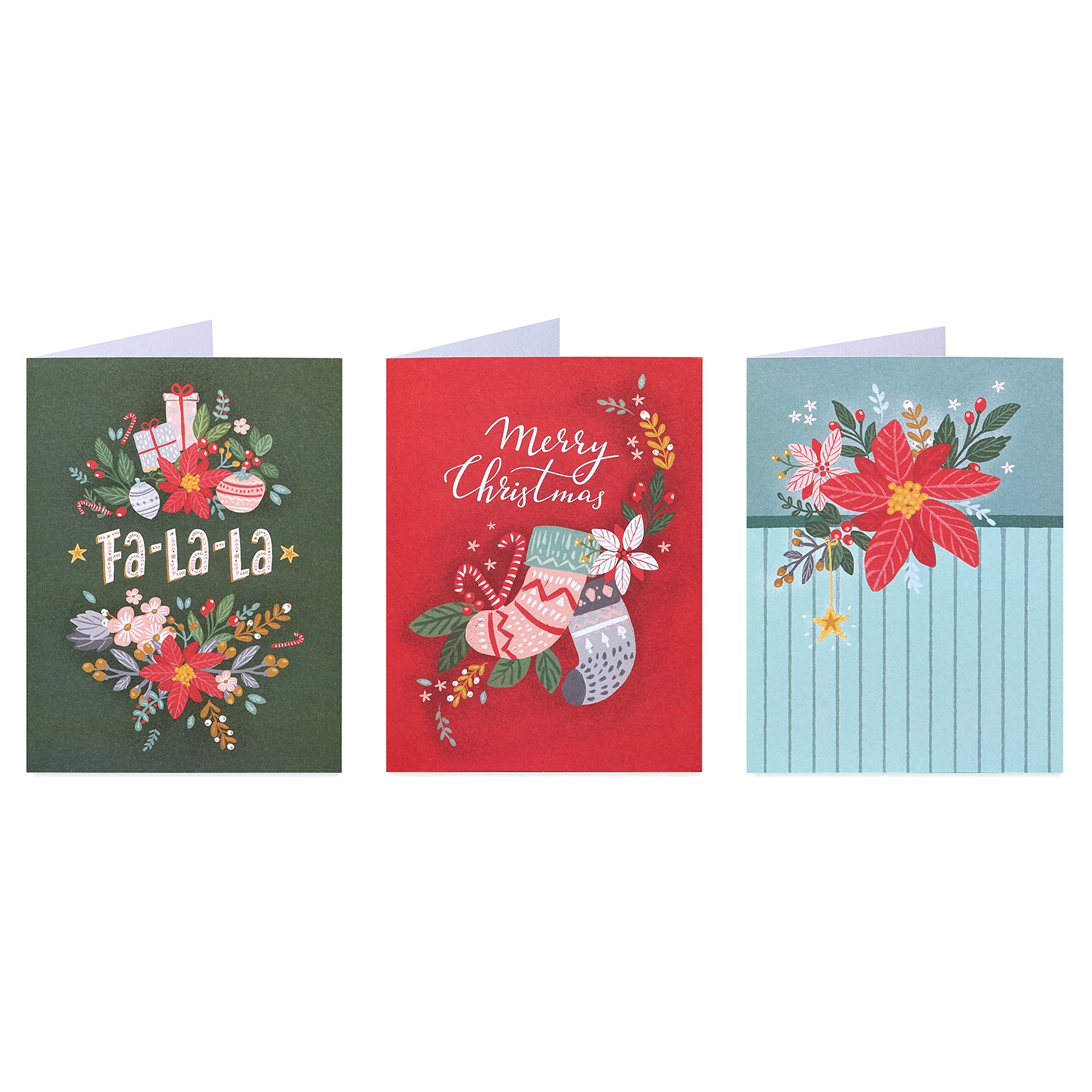 American Greetings Blank Christmas and Holiday Cards with Envelopes, Traditional Holiday Designs (48-Count) - Image 10