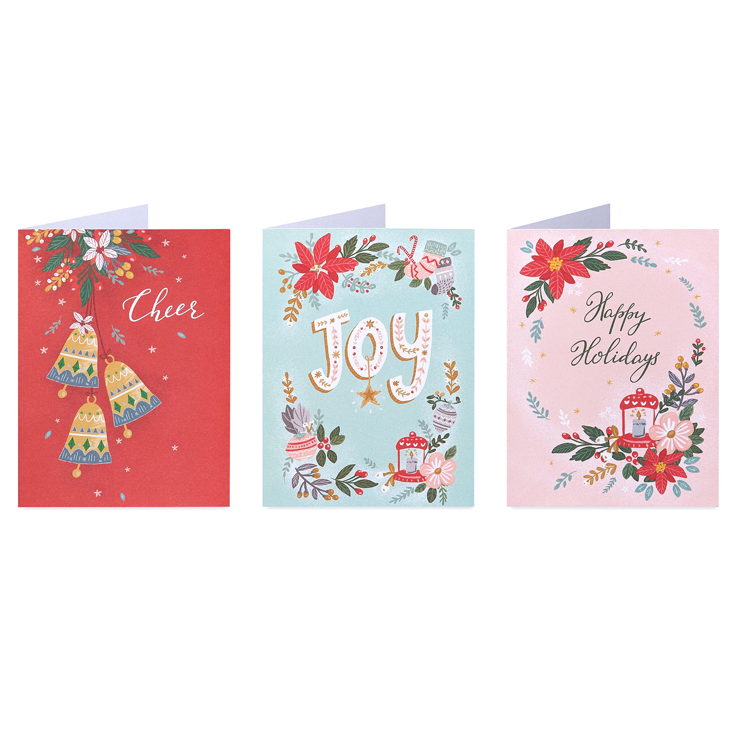 American Greetings Blank Christmas and Holiday Cards with Envelopes, Traditional Holiday Designs (48-Count) - Image 11