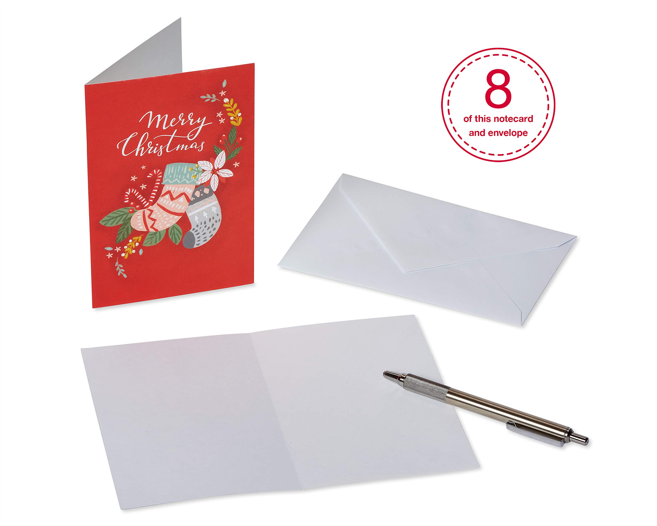 American Greetings Blank Christmas and Holiday Cards with Envelopes, Traditional Holiday Designs (48-Count) - Image 3
