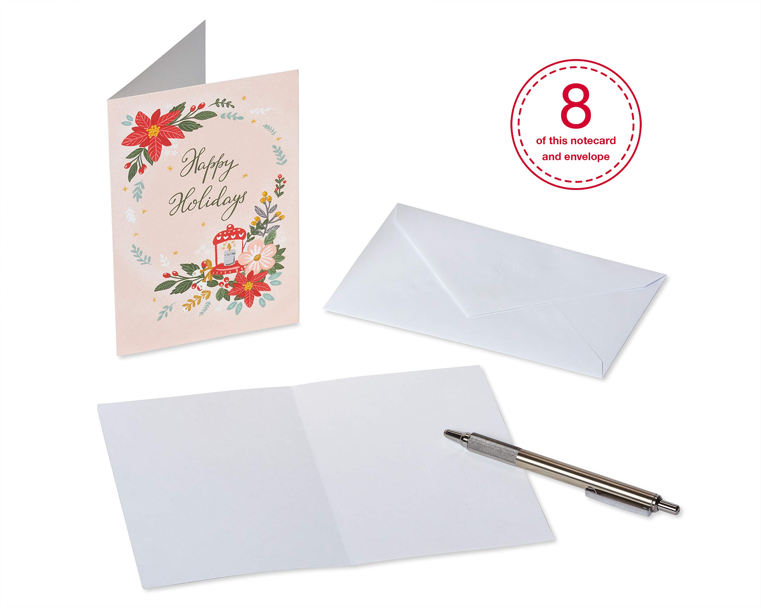American Greetings Blank Christmas and Holiday Cards with Envelopes, Traditional Holiday Designs (48-Count) - Image 4