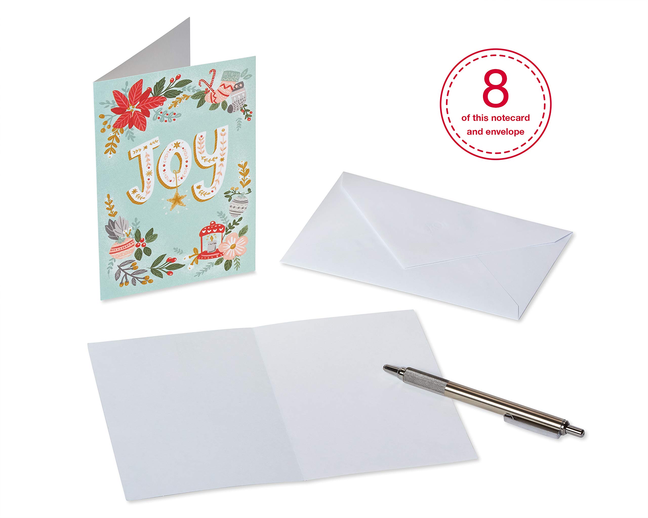 American Greetings Blank Christmas and Holiday Cards with Envelopes, Traditional Holiday Designs (48-Count) - Image 5