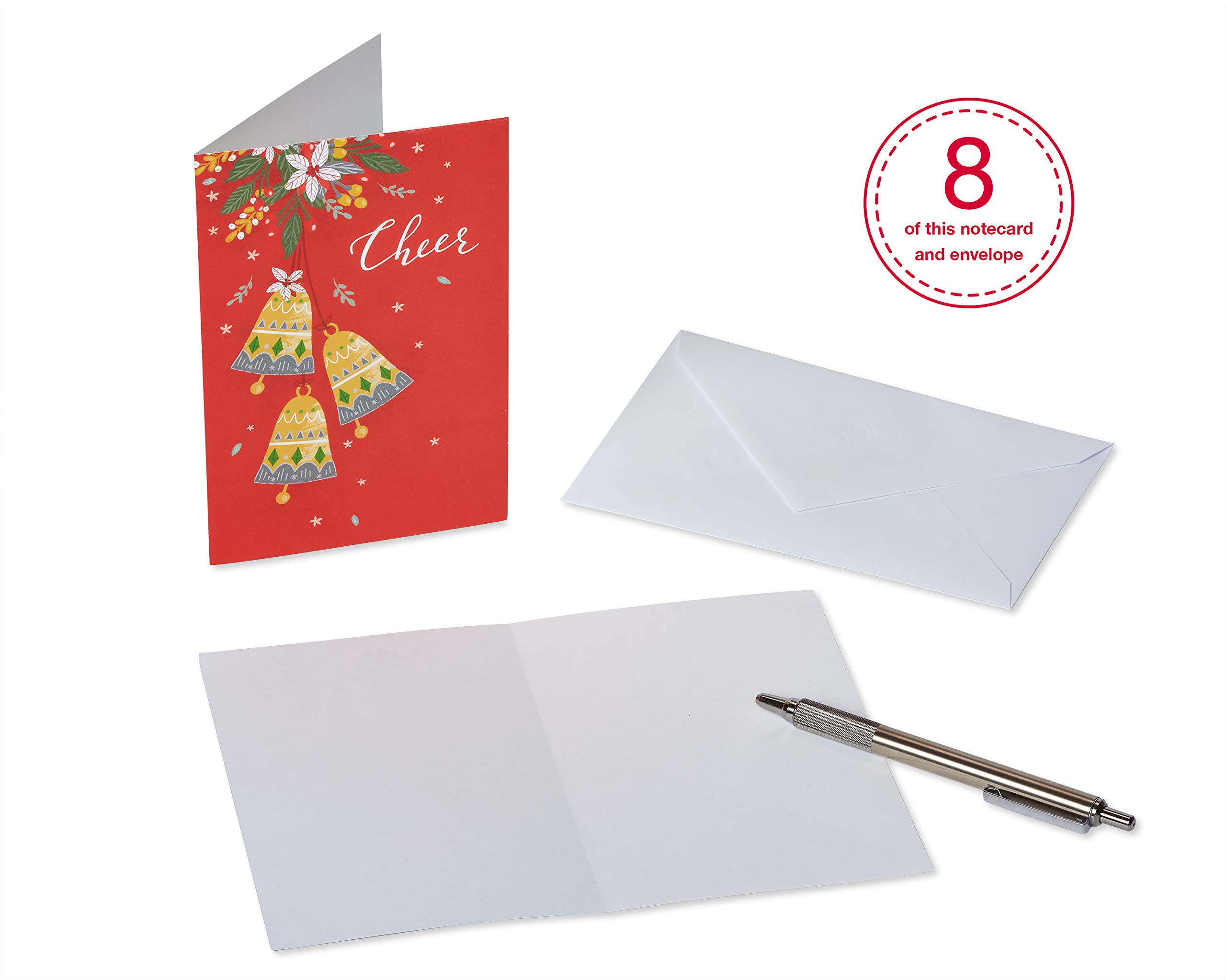 American Greetings Blank Christmas and Holiday Cards with Envelopes, Traditional Holiday Designs (48-Count) - Image 6
