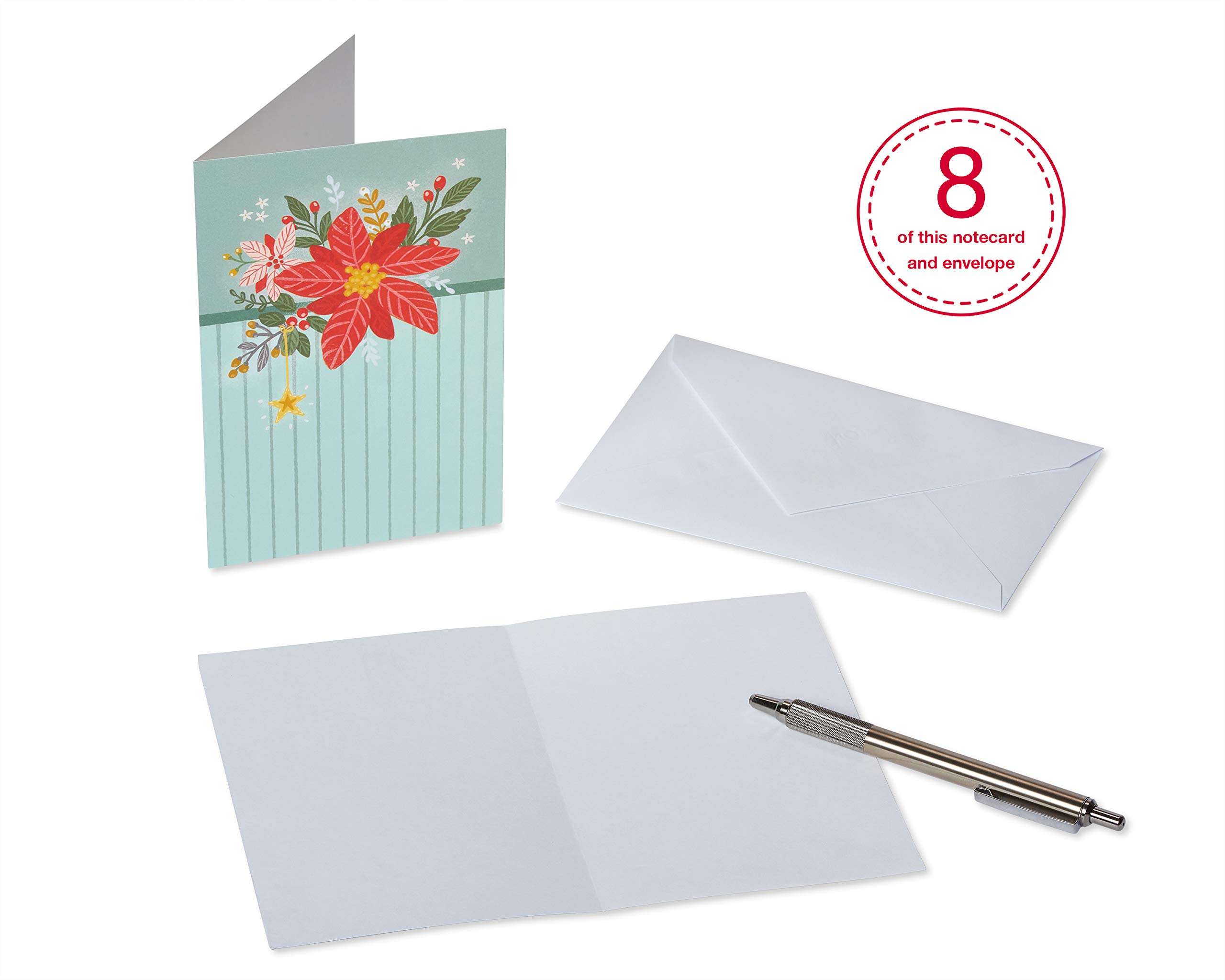 American Greetings Blank Christmas and Holiday Cards with Envelopes, Traditional Holiday Designs (48-Count) - Image 7