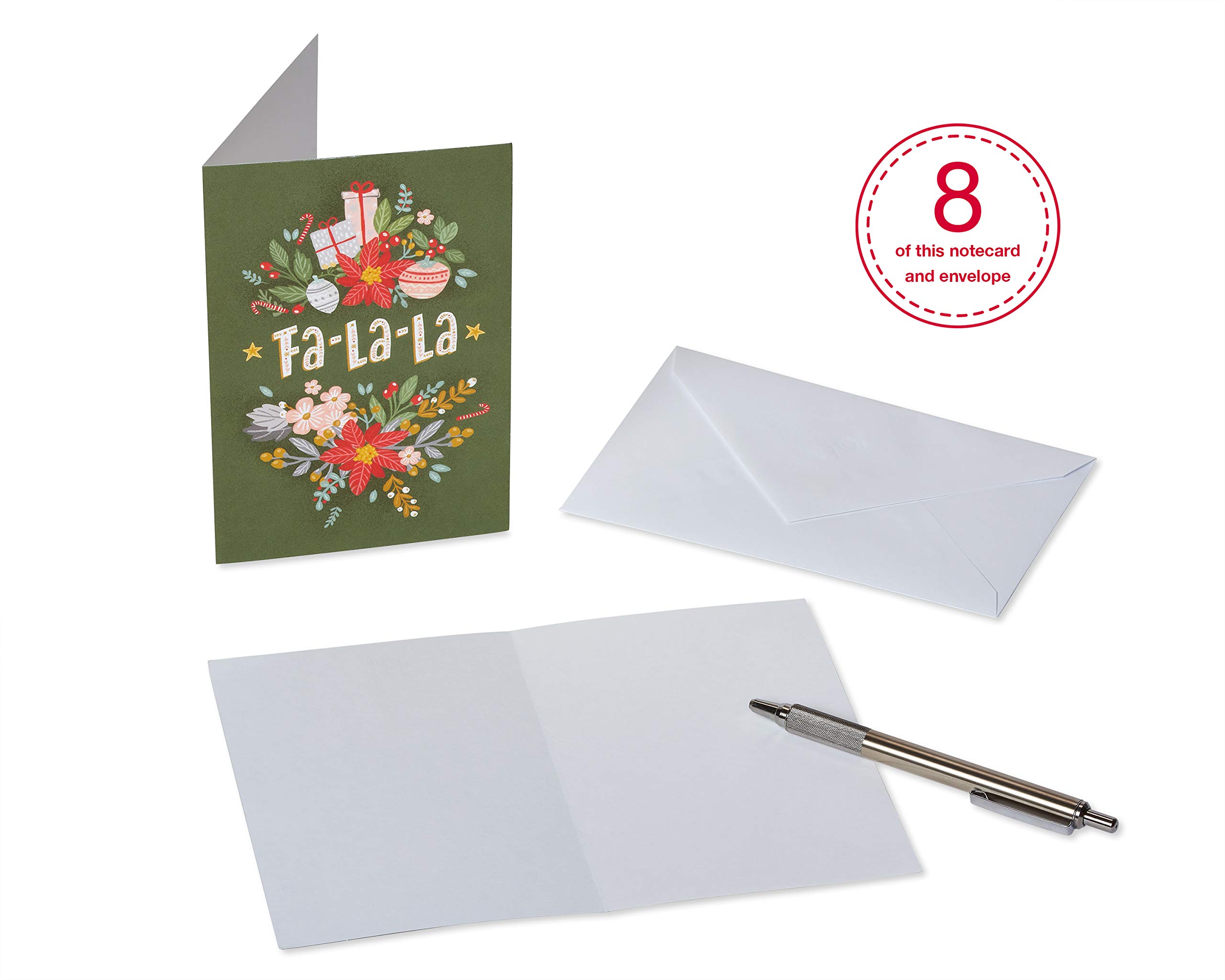 American Greetings Blank Christmas and Holiday Cards with Envelopes, Traditional Holiday Designs (48-Count) - Image 8