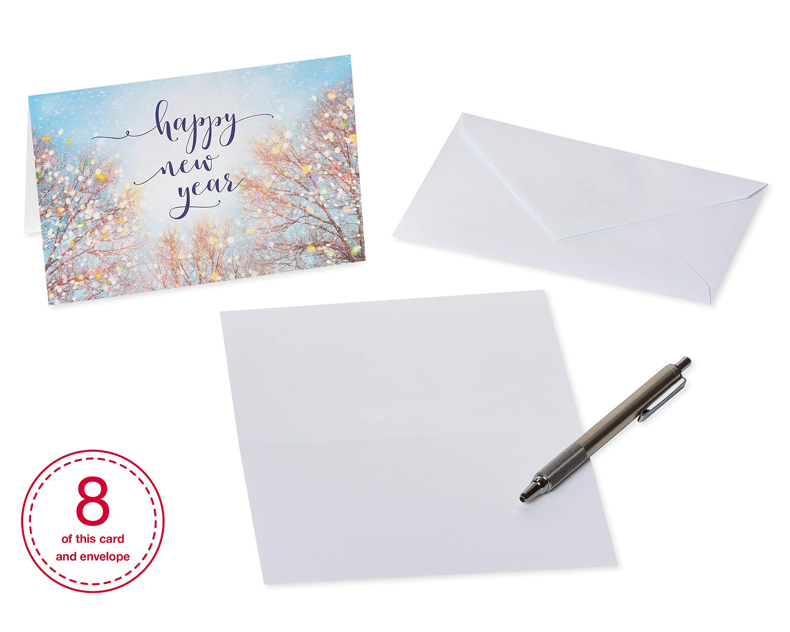 American Greetings Blank Holiday Cards with Envelopes, Winter Nature (48-Count) - Image 3