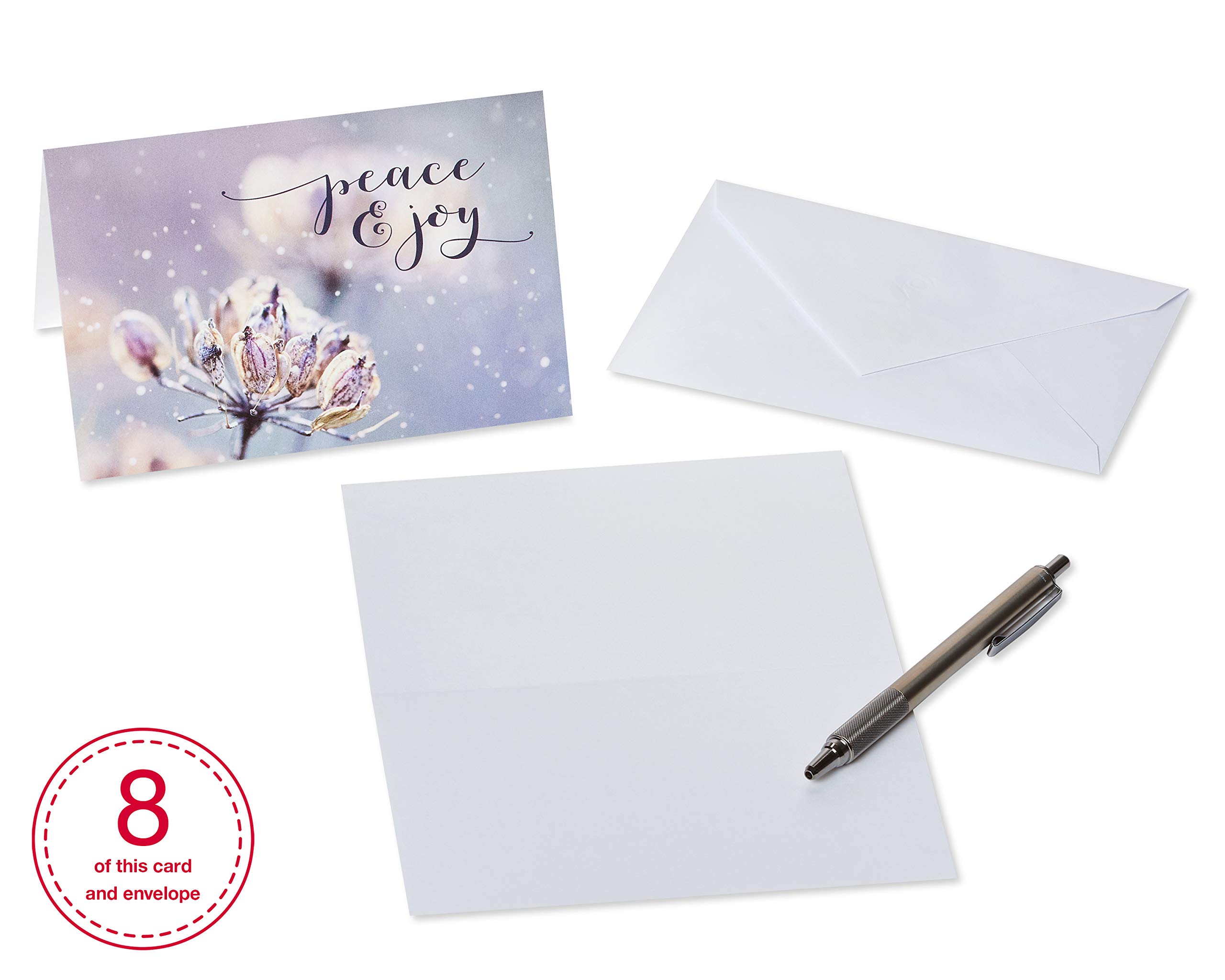 American Greetings Blank Holiday Cards with Envelopes, Winter Nature (48-Count) - Image 6