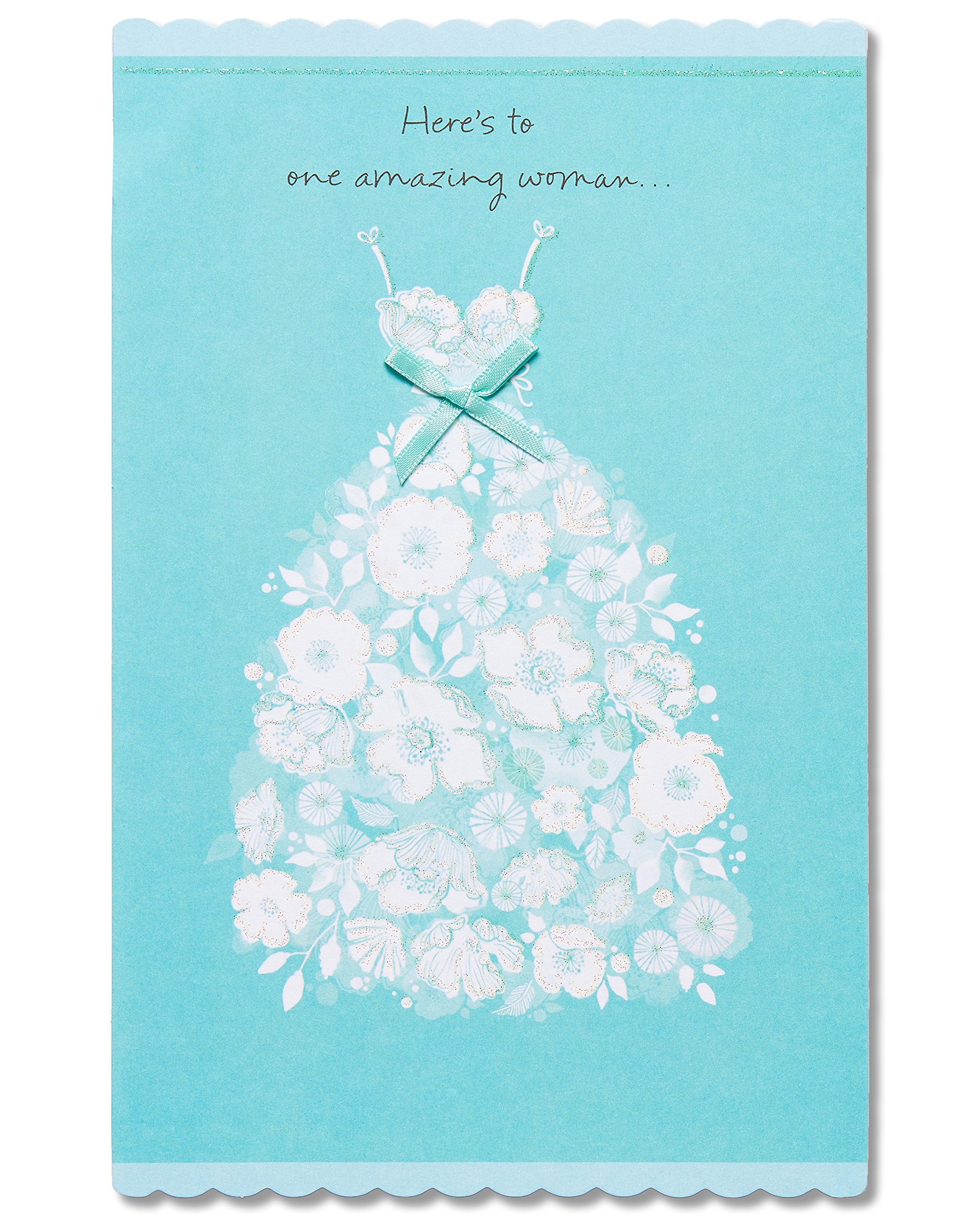 American Greetings Bridal Shower Card (Amazing Woman) - Image 5