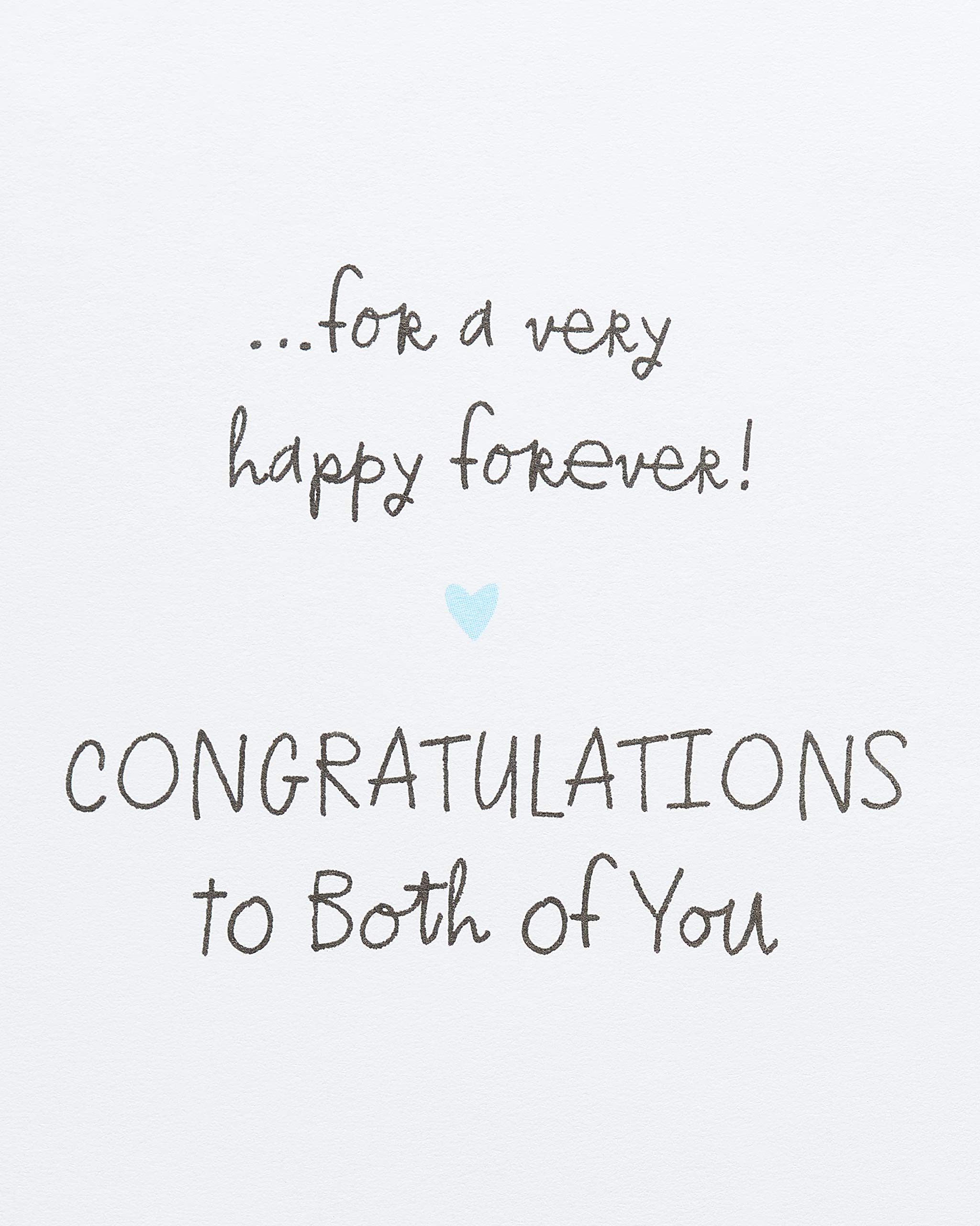 American Greetings Bridal Shower Card (Happy Forever) - Image 3