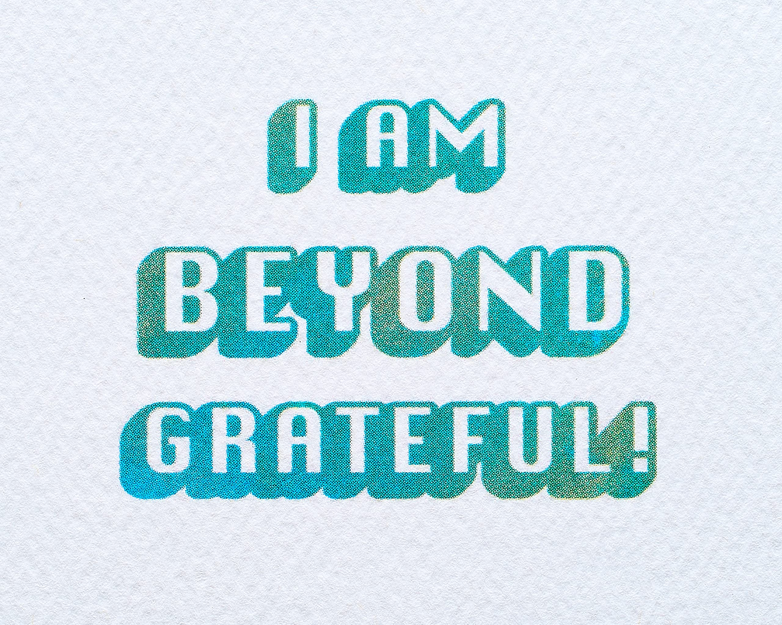American Greetings Cat Thank You Card (Beyond Grateful) - Image 3
