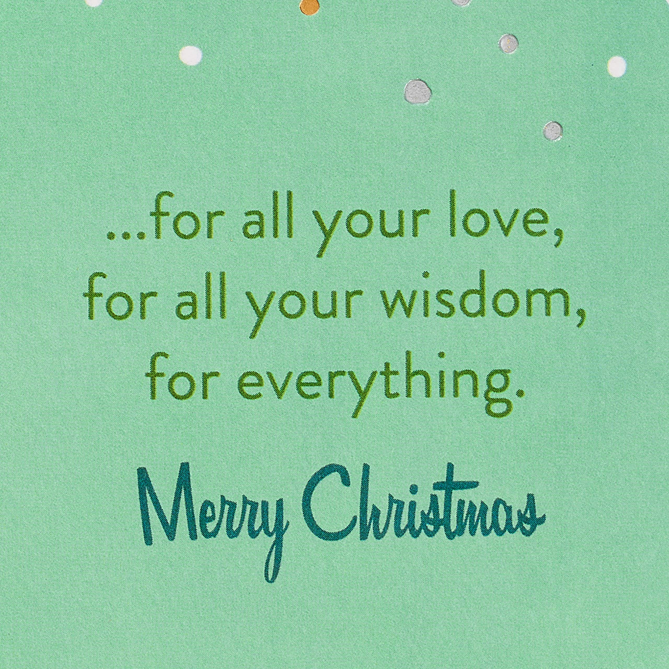 American Greetings Christmas Card for Dad (All Your Love) - Image 3