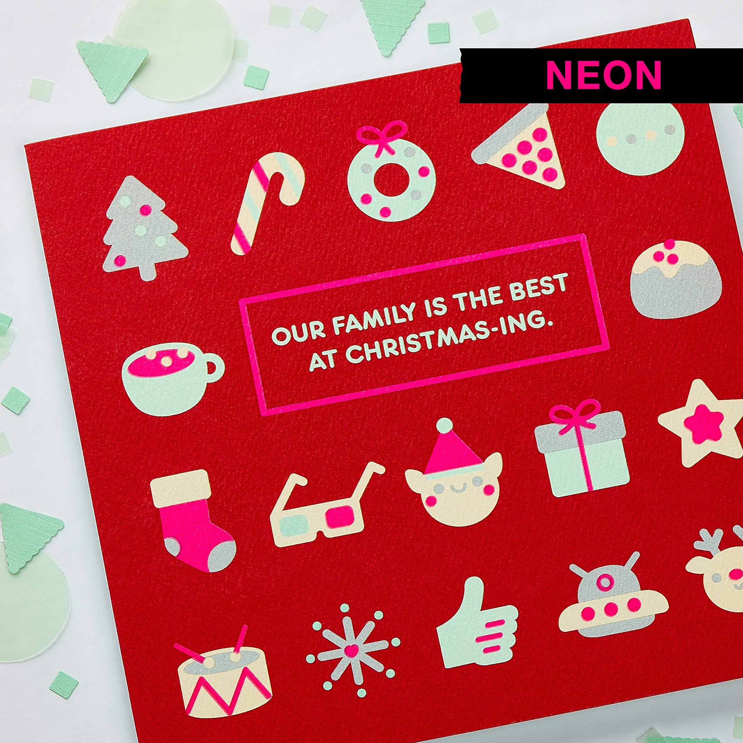 American Greetings Christmas Card for Family (Amazing Crew) - Image 5