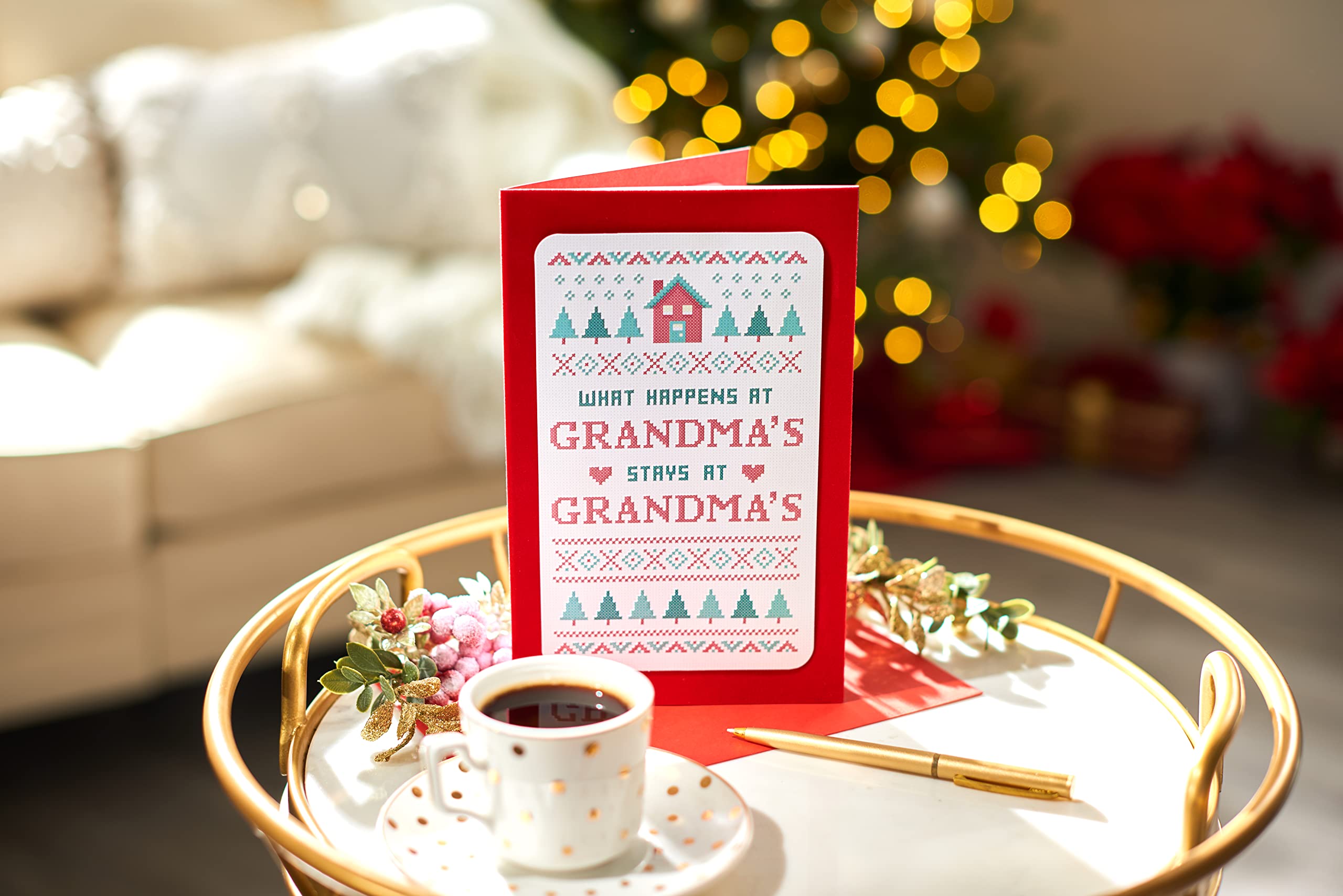 American Greetings Christmas Card for Grandma (We Always Have Fun) - Image 6