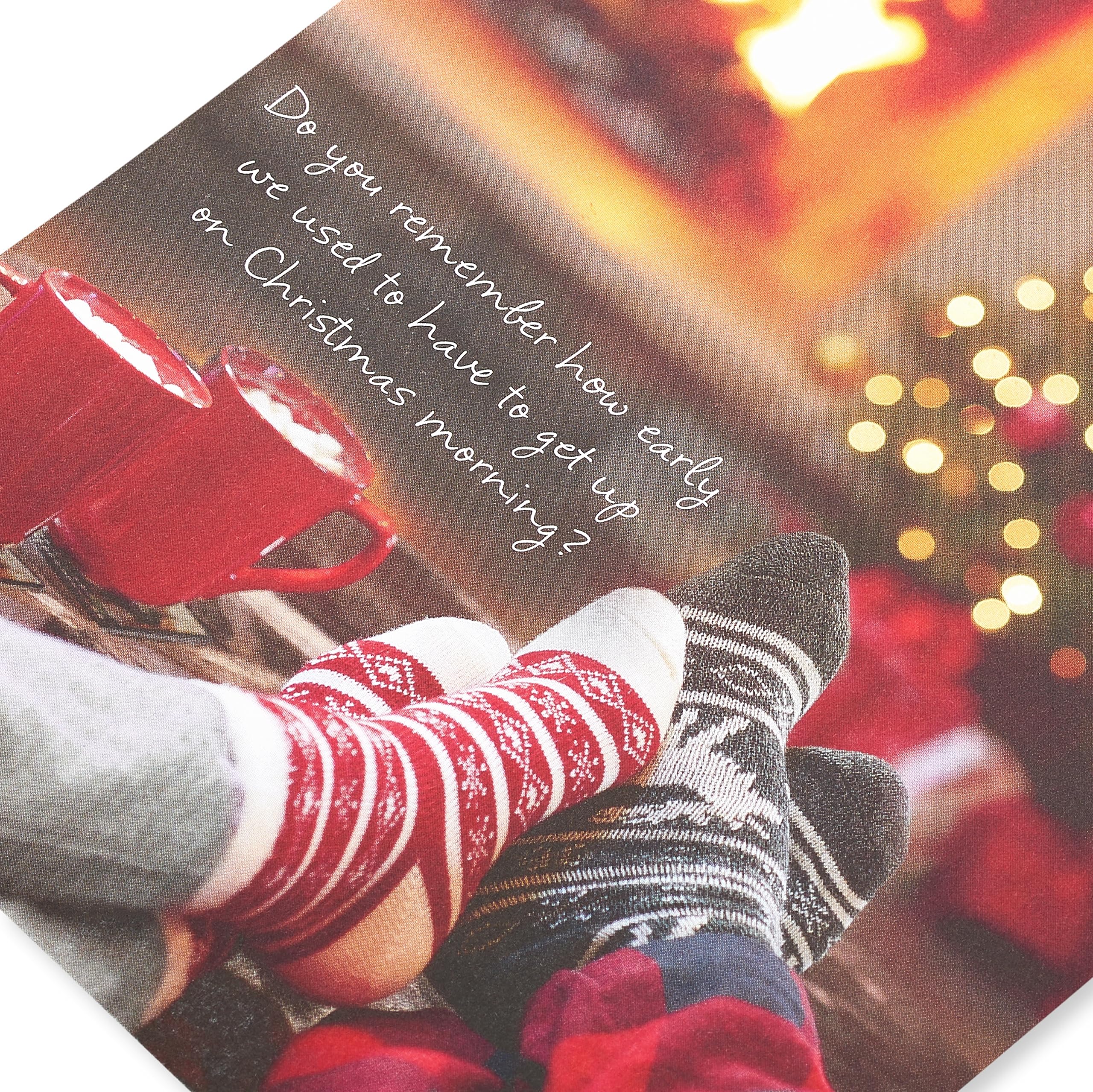 American Greetings Christmas Card for Husband, Romantic Fireside Holiday Greeting for Spouse (Sharing Christmas with You) - Image 6