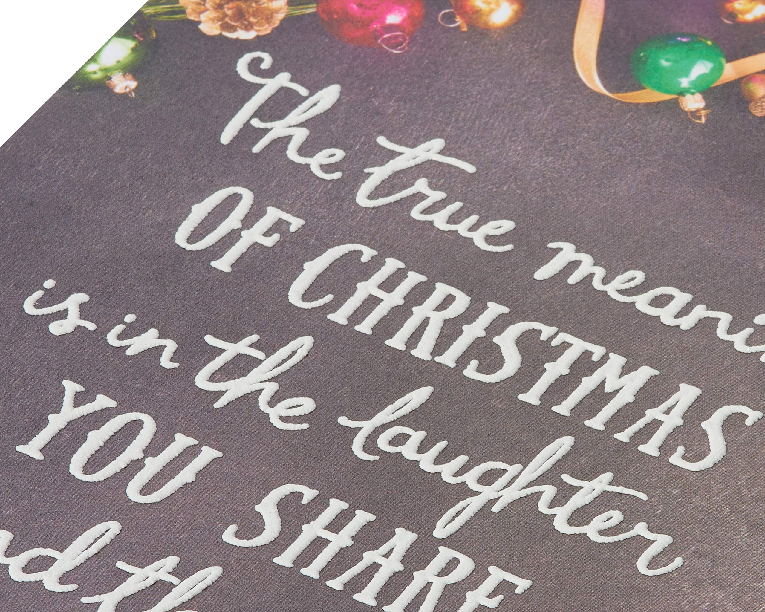 American Greetings Christmas Card for Someone Special, Festive Ornaments and Pine Branches Holiday Greeting for Friend (Special To Me) - Image 6