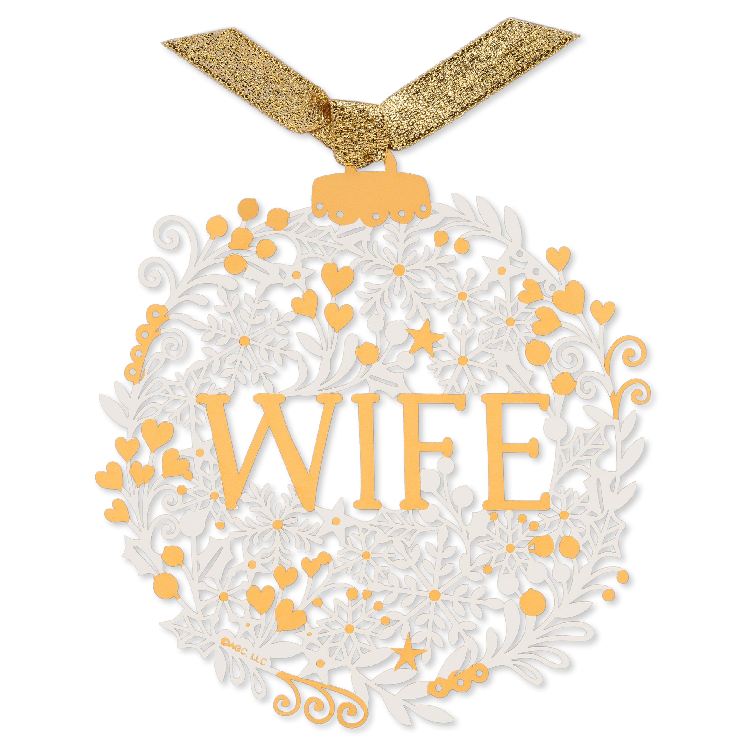 American Greetings Christmas Card for Wife, Romantic Holiday Greeting with Detachable Keepsake Ornament (Life's Been So Good) - Image 7