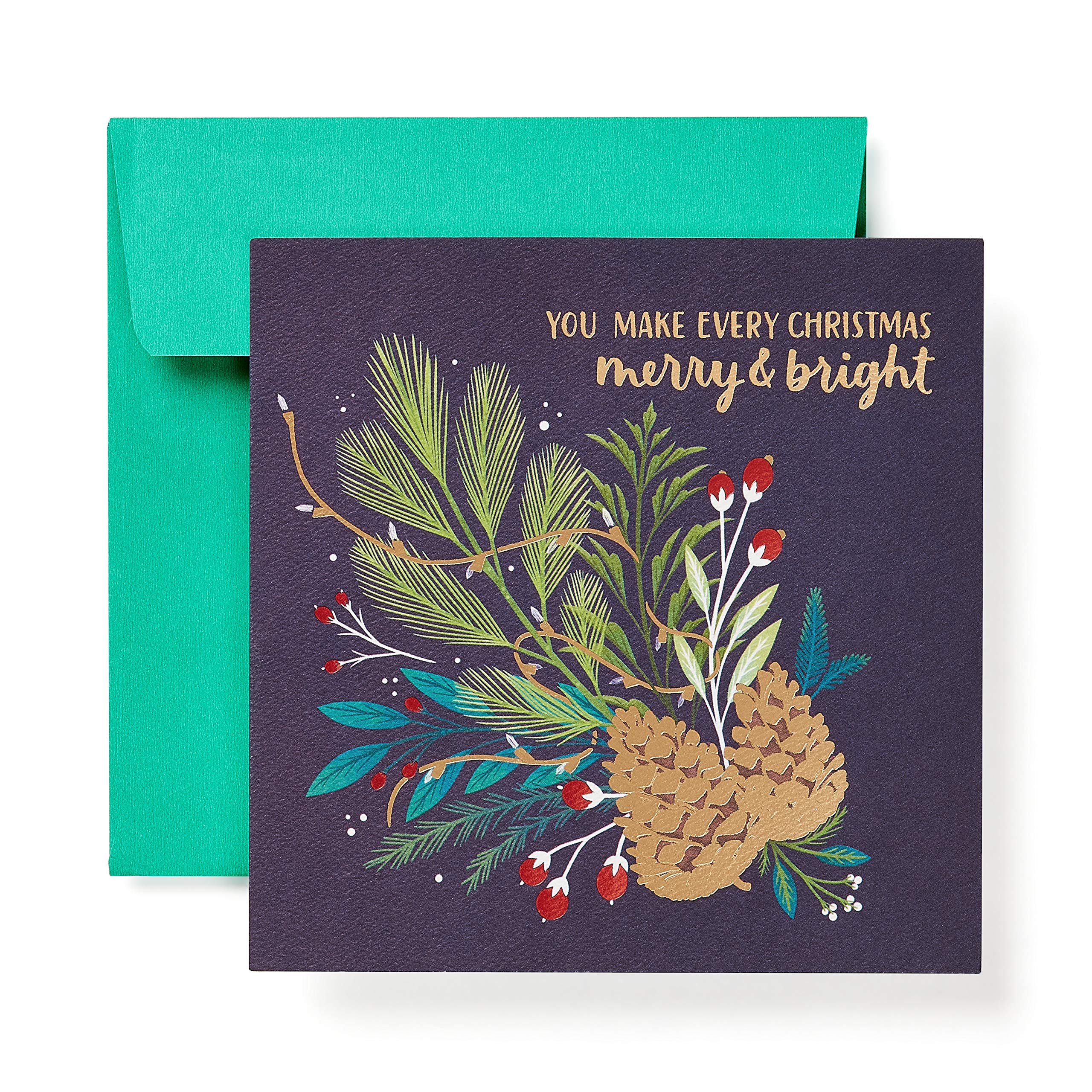American Greetings Christmas Card (Light and Love)