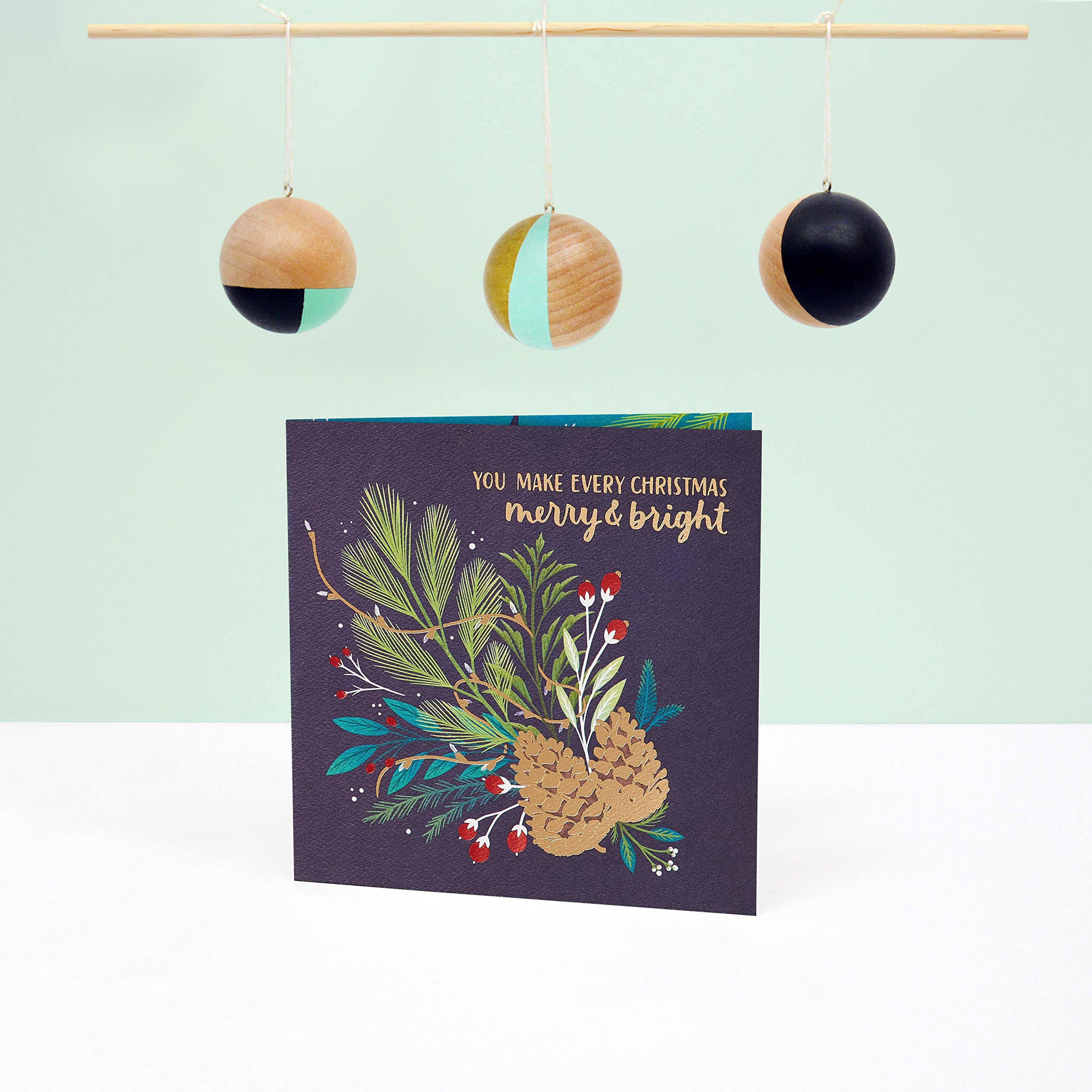 American Greetings Christmas Card (Light and Love) - Image 2