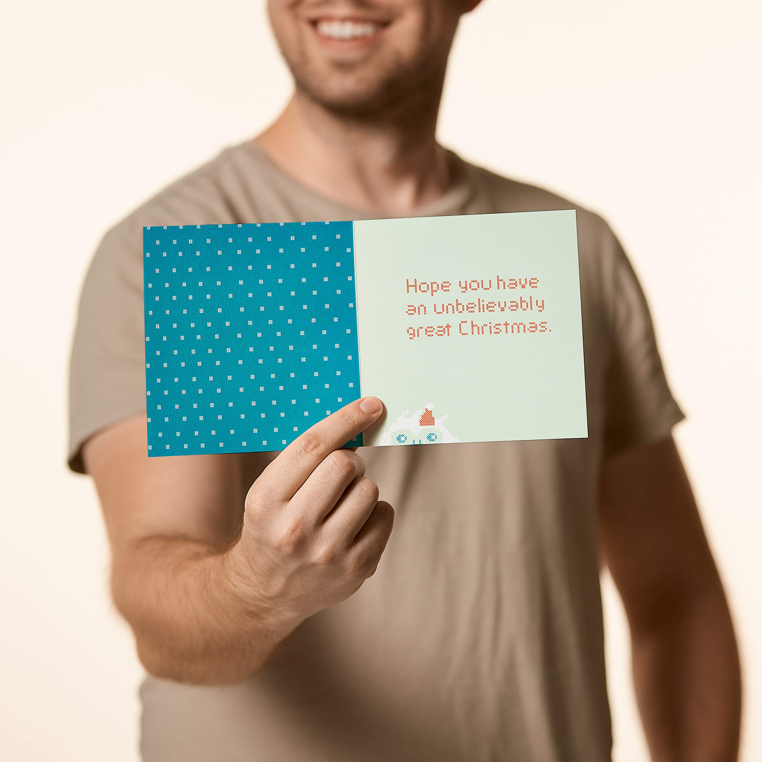 American Greetings Christmas Card (Unbelievably Great Christmas) - Image 2