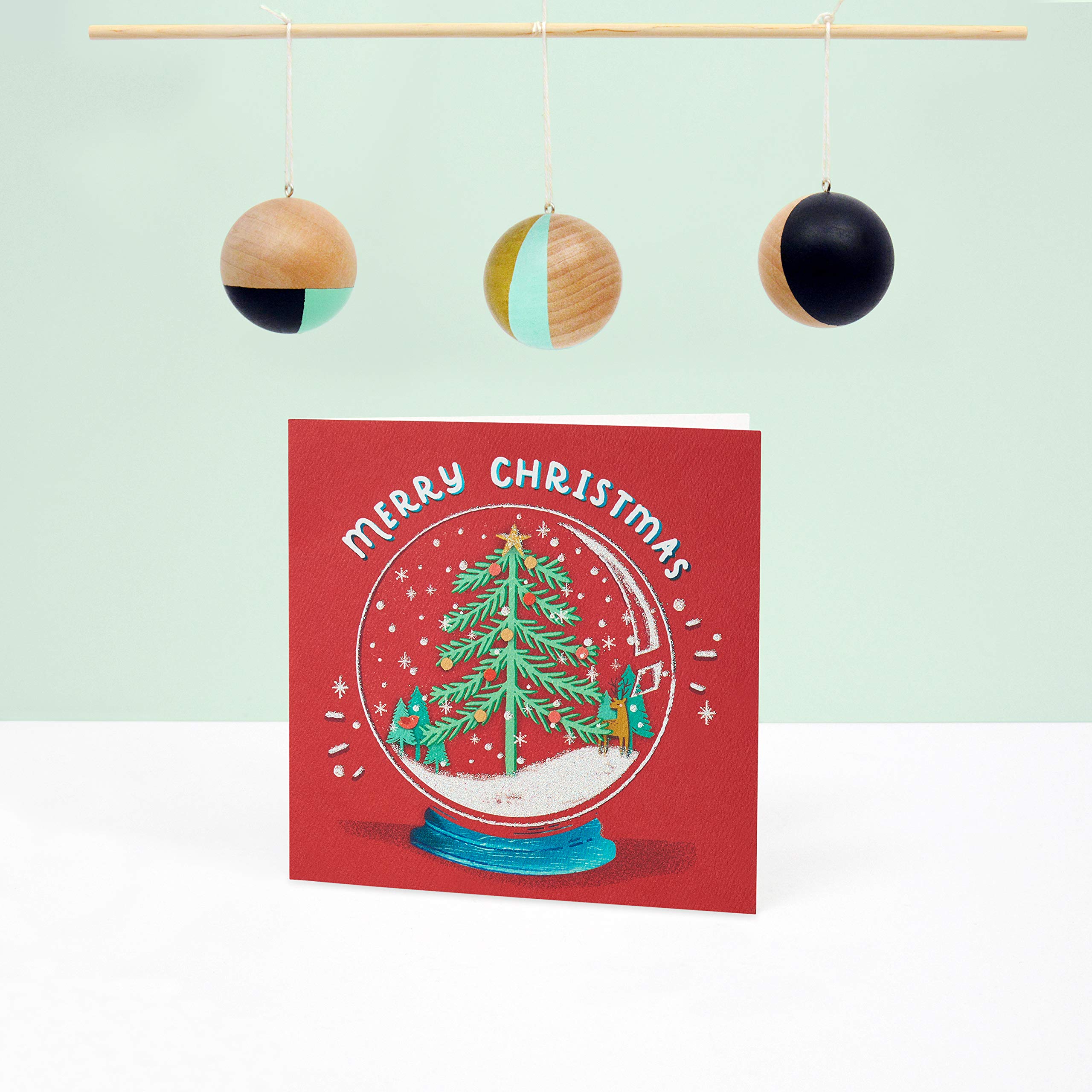 American Greetings Christmas Cards, Happiness and Cheer (6-Count) - Image 7