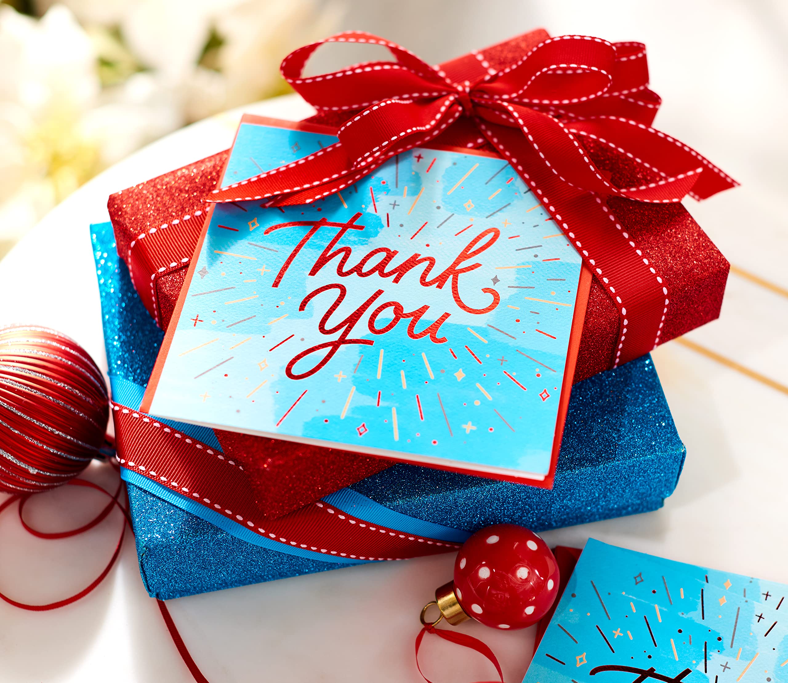 American Greetings Christmas Cards, Thank You (6-Count) - Image 4