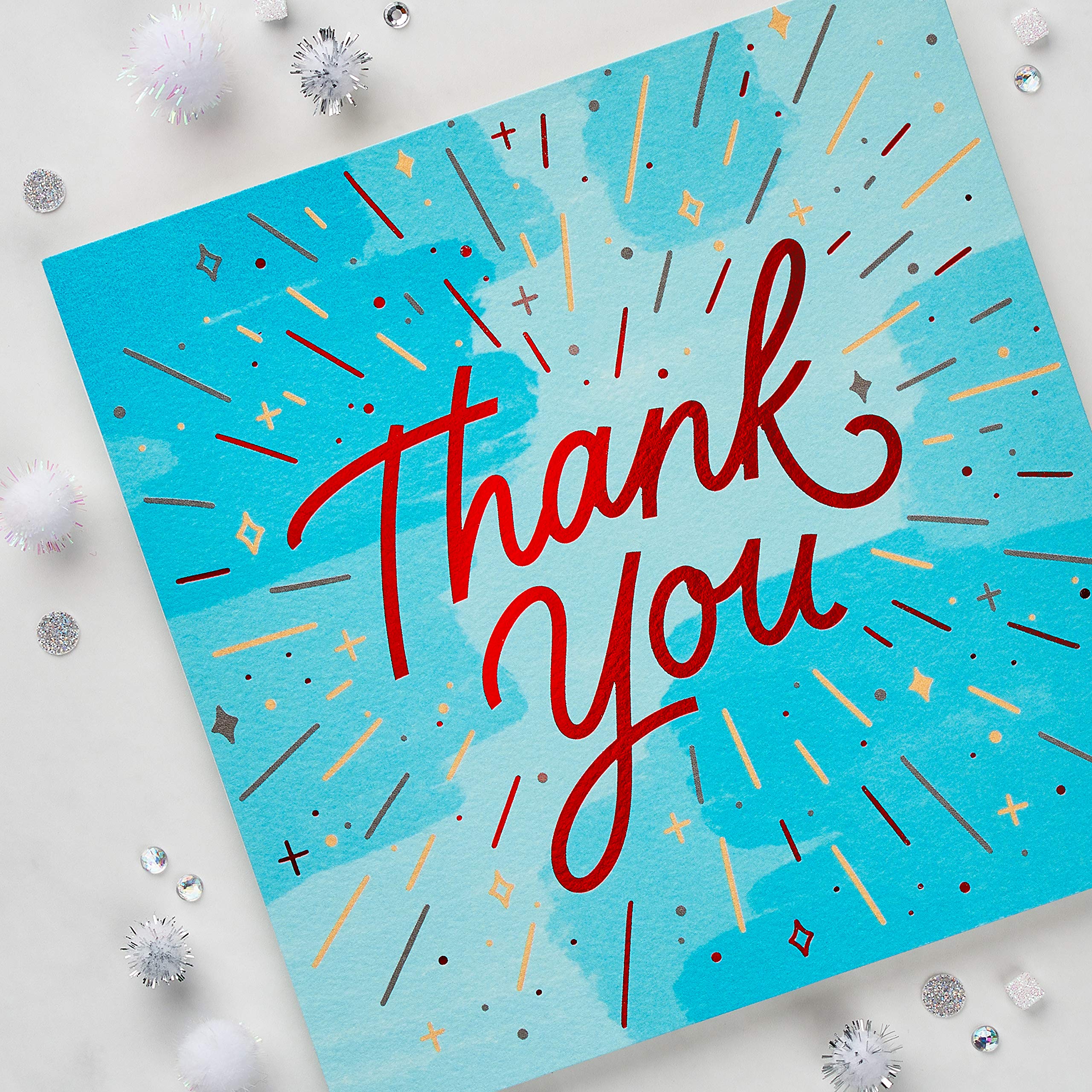 American Greetings Christmas Cards, Thank You (6-Count) - Image 5