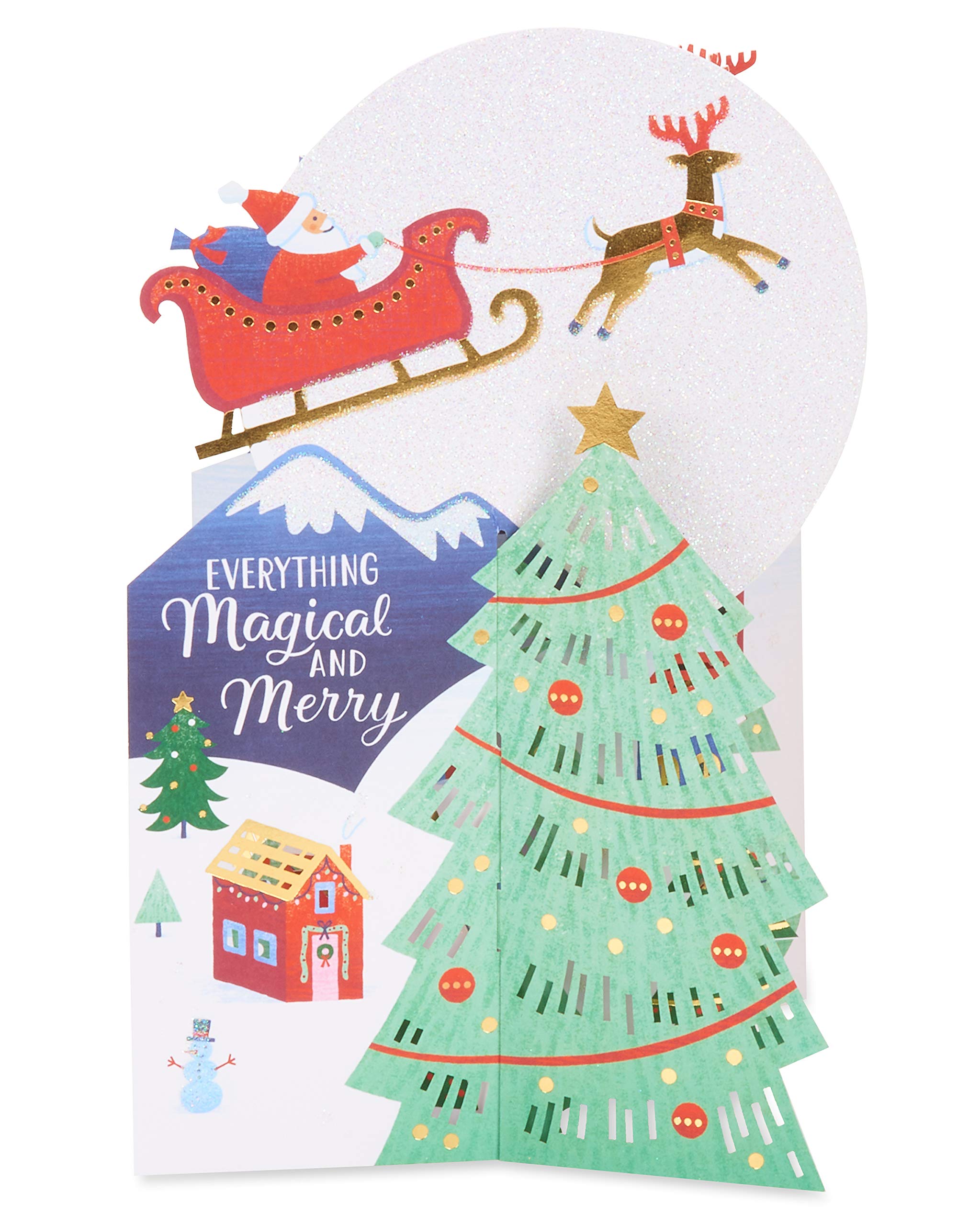 American Greetings Christmas Pop-Up Card (Santa) - Image 5