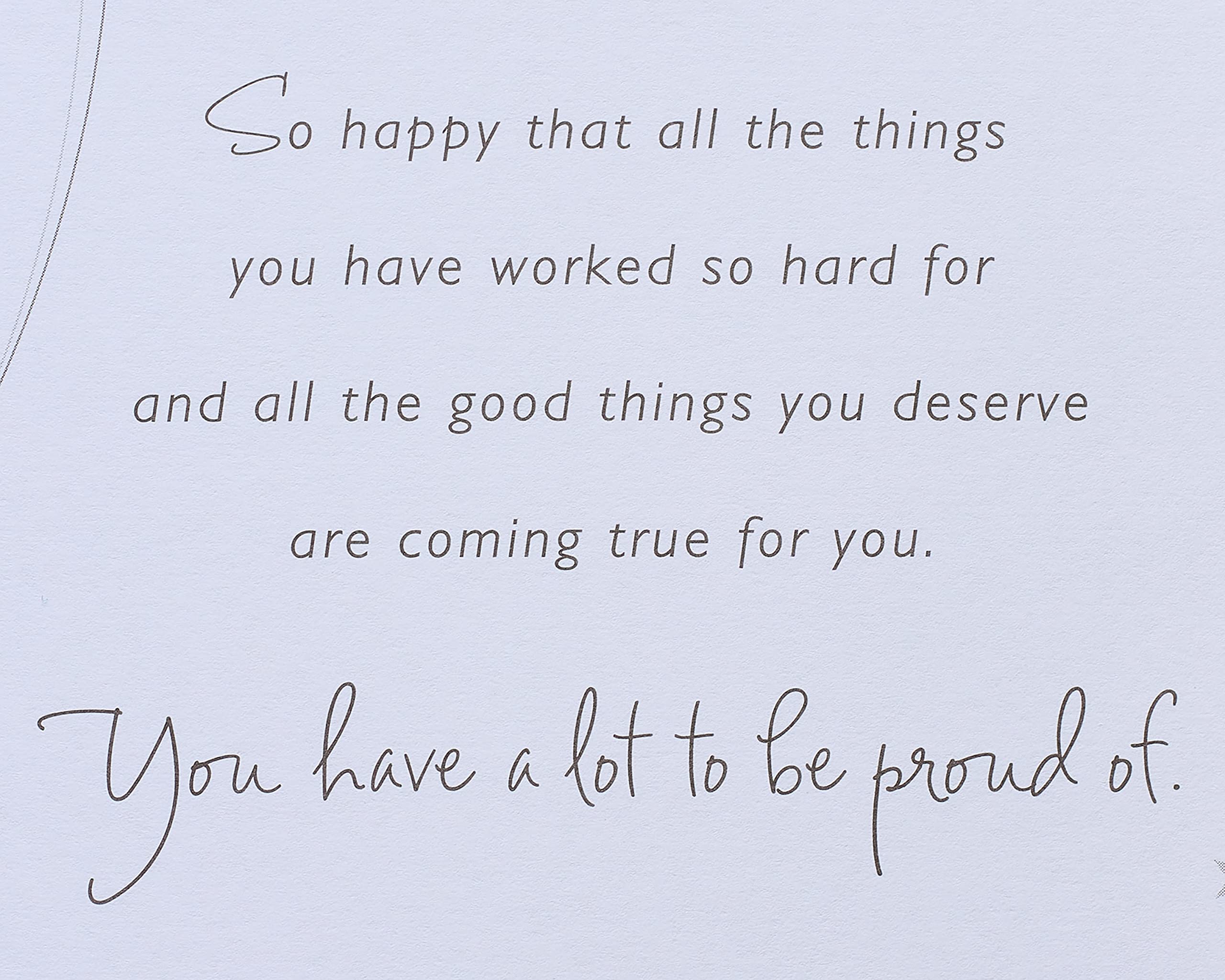American Greetings Congratulations Card (Courage to Try) - Image 3