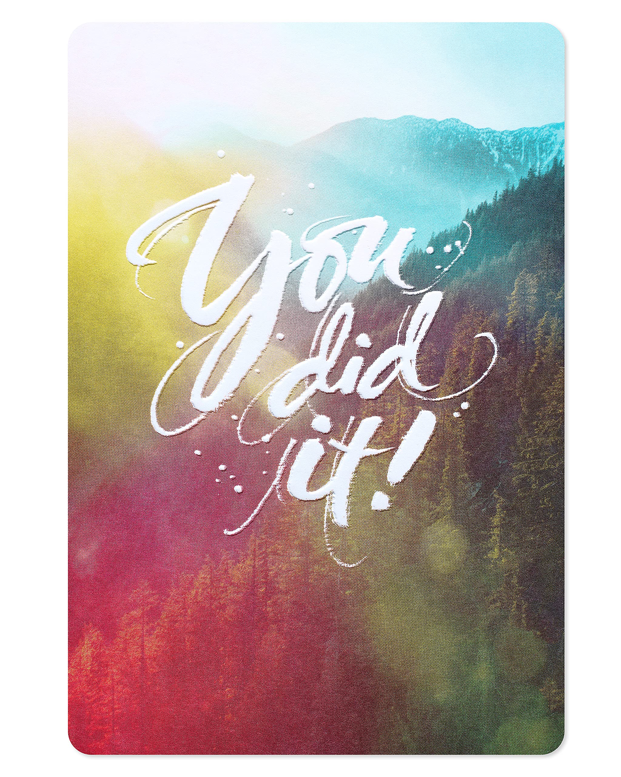American Greetings Congratulations Card (You Did It) - Image 4