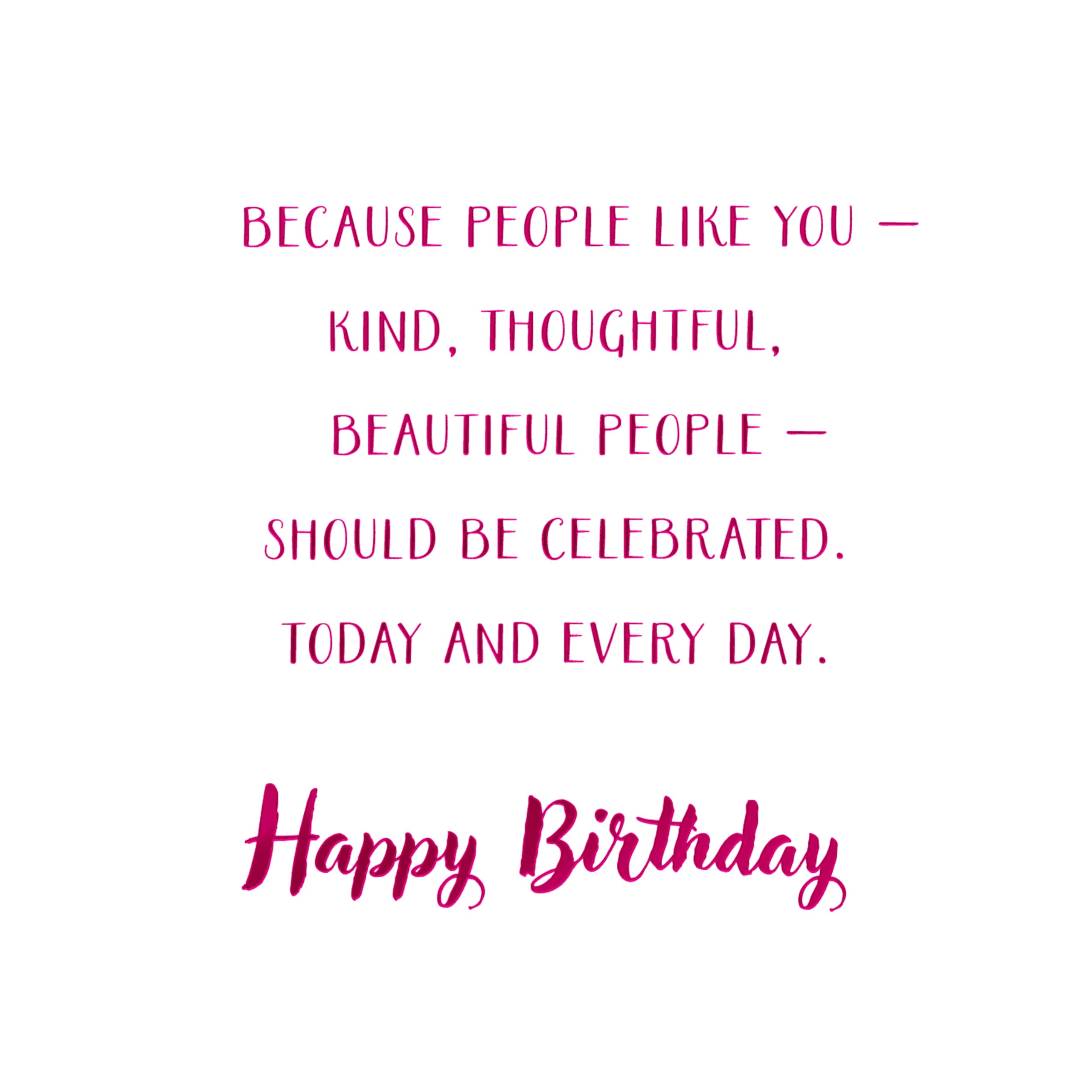 American Greetings Cupcake Birthday Card for Teenage Girl (Beautiful People) - Image 3