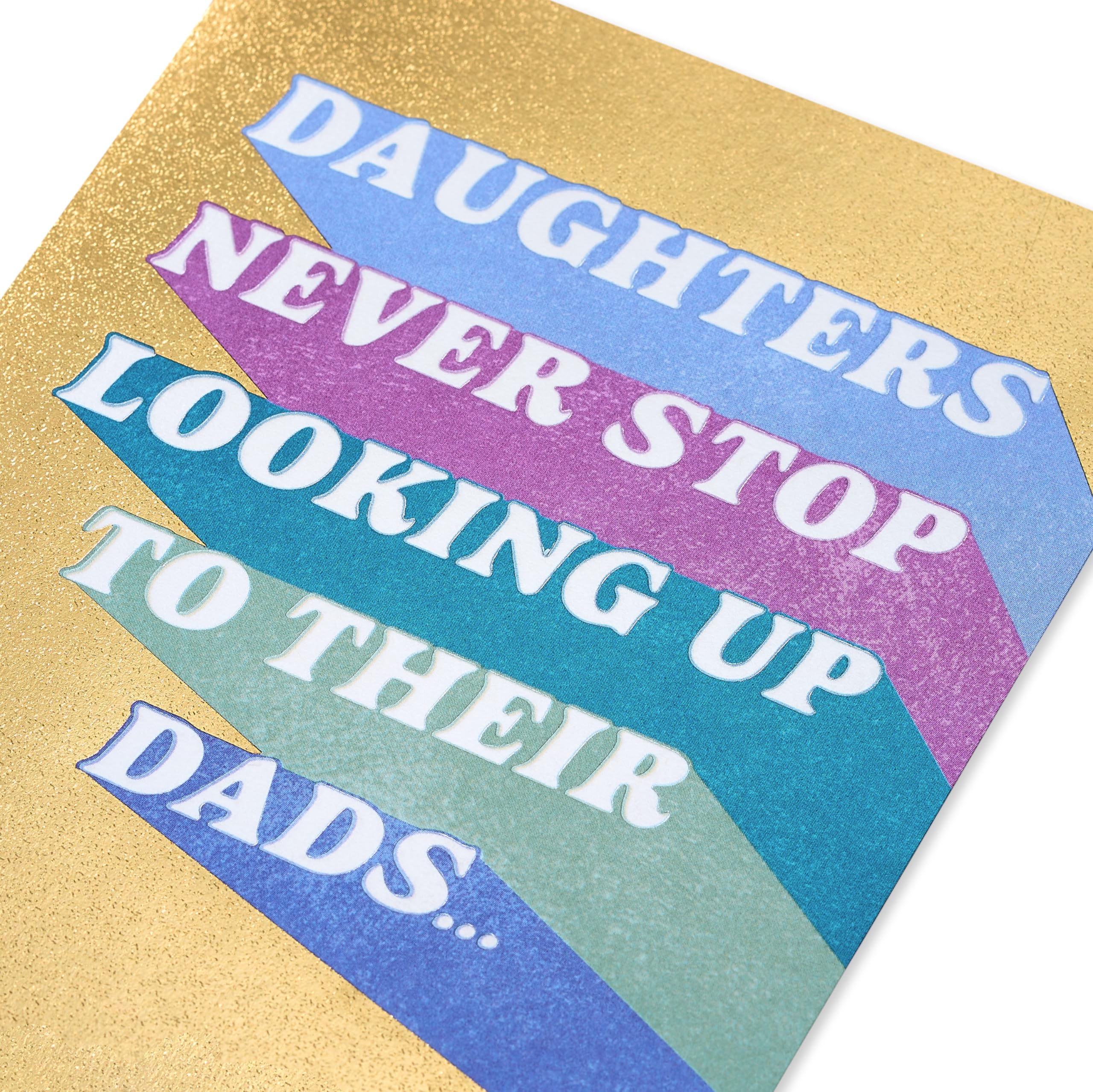 American Greetings Dad Birthday Card from Daughter (Never Stop Looking Out) - Image 6