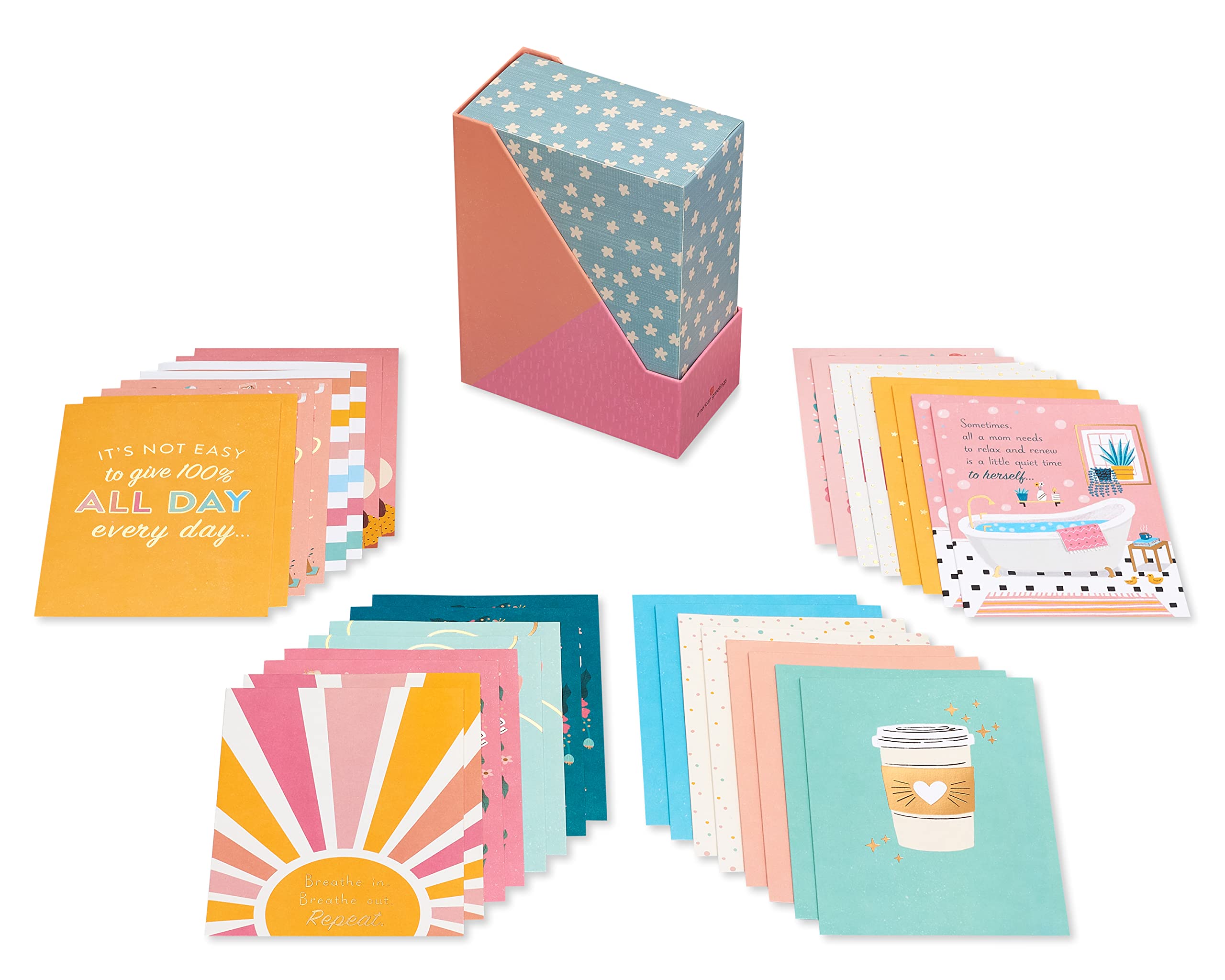 American Greetings Deluxe Cards with Envelopes, Mom Friend (32-Count) - Image 3
