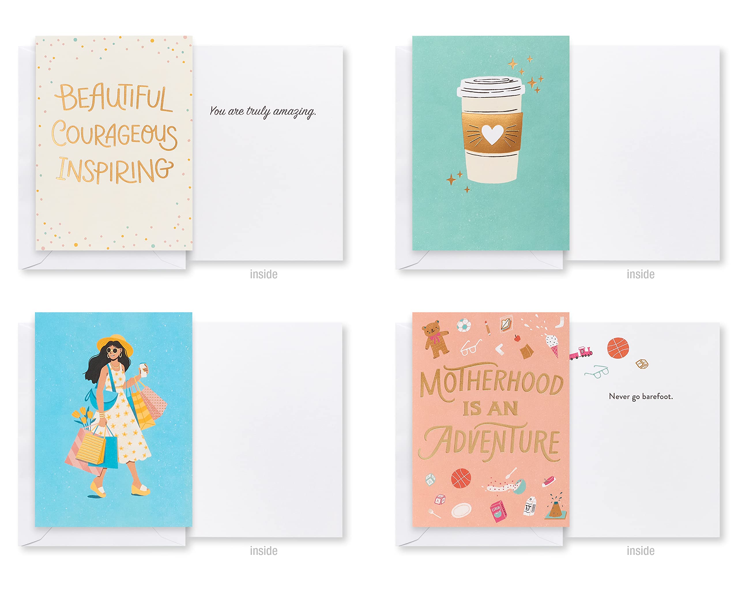 American Greetings Deluxe Cards with Envelopes, Mom Friend (32-Count) - Image 5