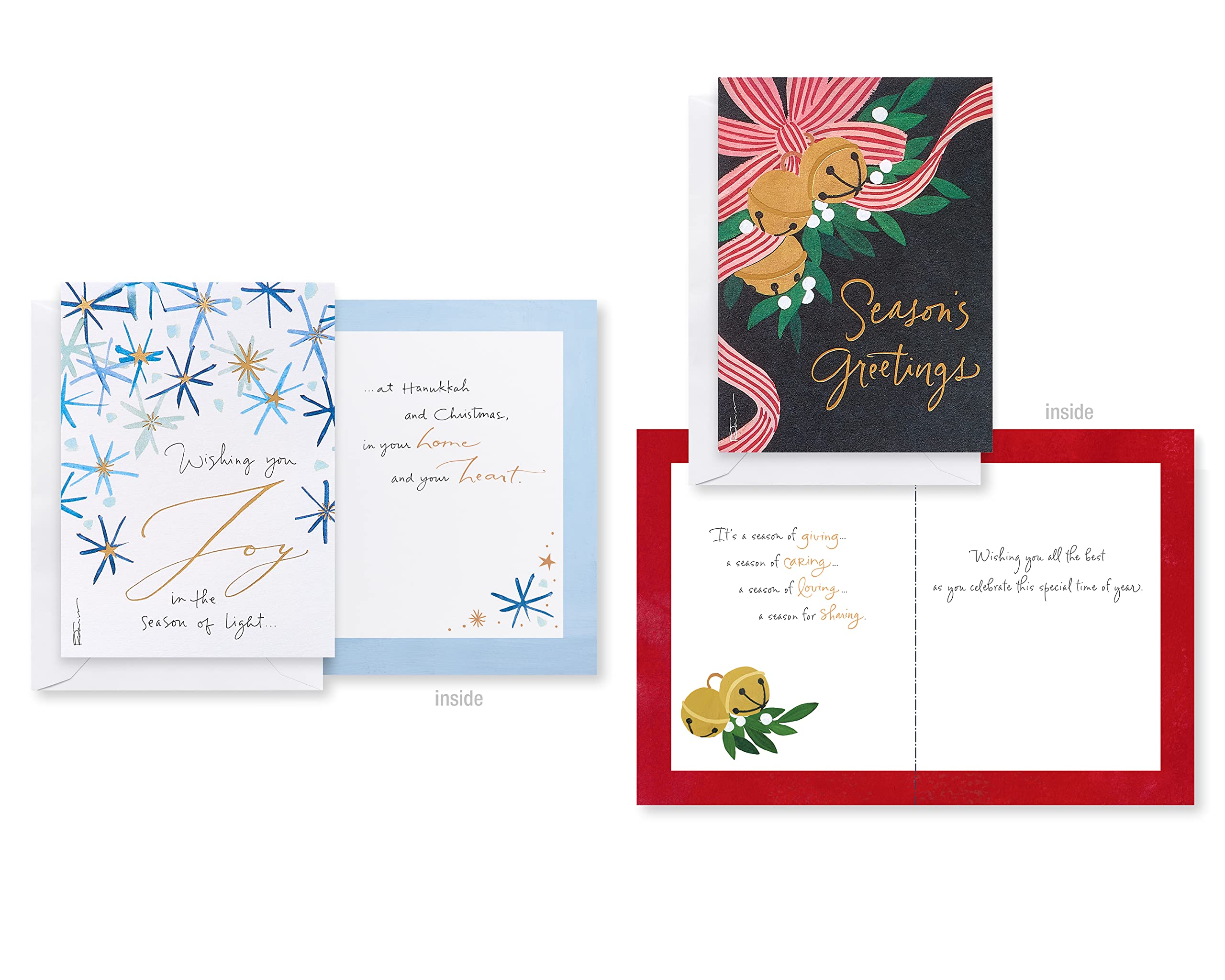 American Greetings Deluxe Christmas and Holiday Cards with Keepsake Box, Kathy Davis Designs (32-Count) - Image 9