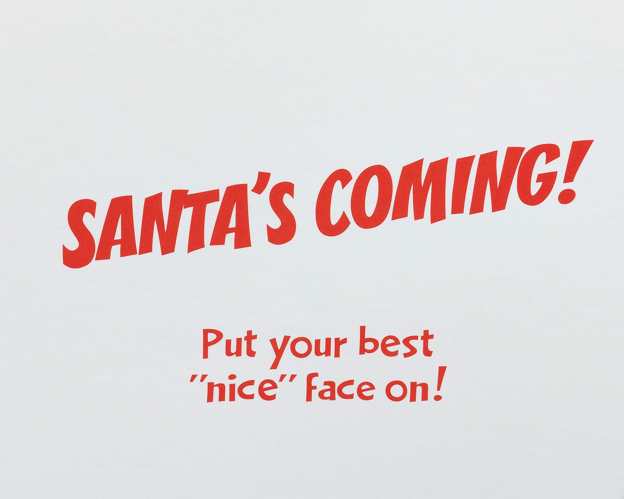 American Greetings Deluxe Christmas Cards Boxed with Envelopes, Santa's Coming, Buddy the Elf (10-Count) - Image 3