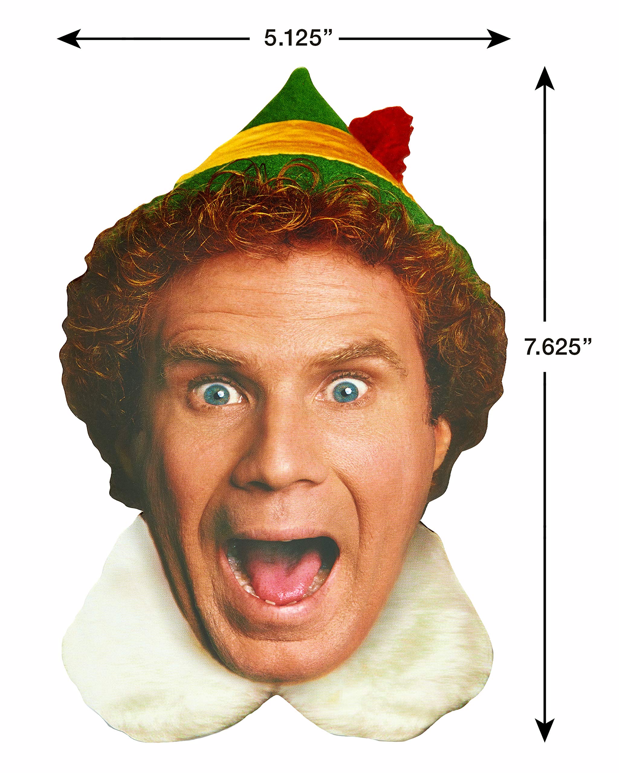 American Greetings Deluxe Christmas Cards Boxed with Envelopes, Santa's Coming, Buddy the Elf (10-Count) - Image 6