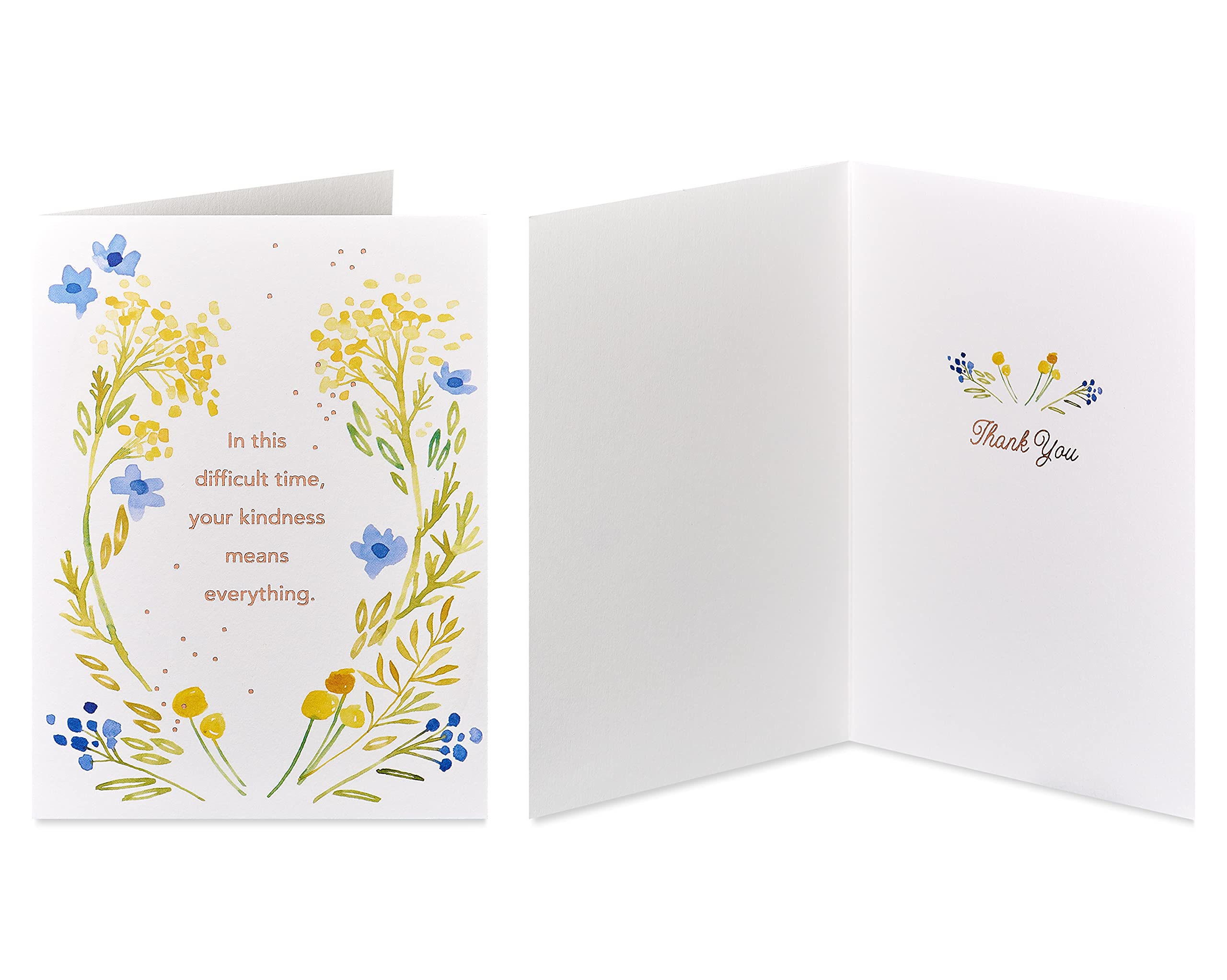 American Greetings Deluxe Sympathy Thank You Cards, Nature-Inspired (32-Count) - Image 4
