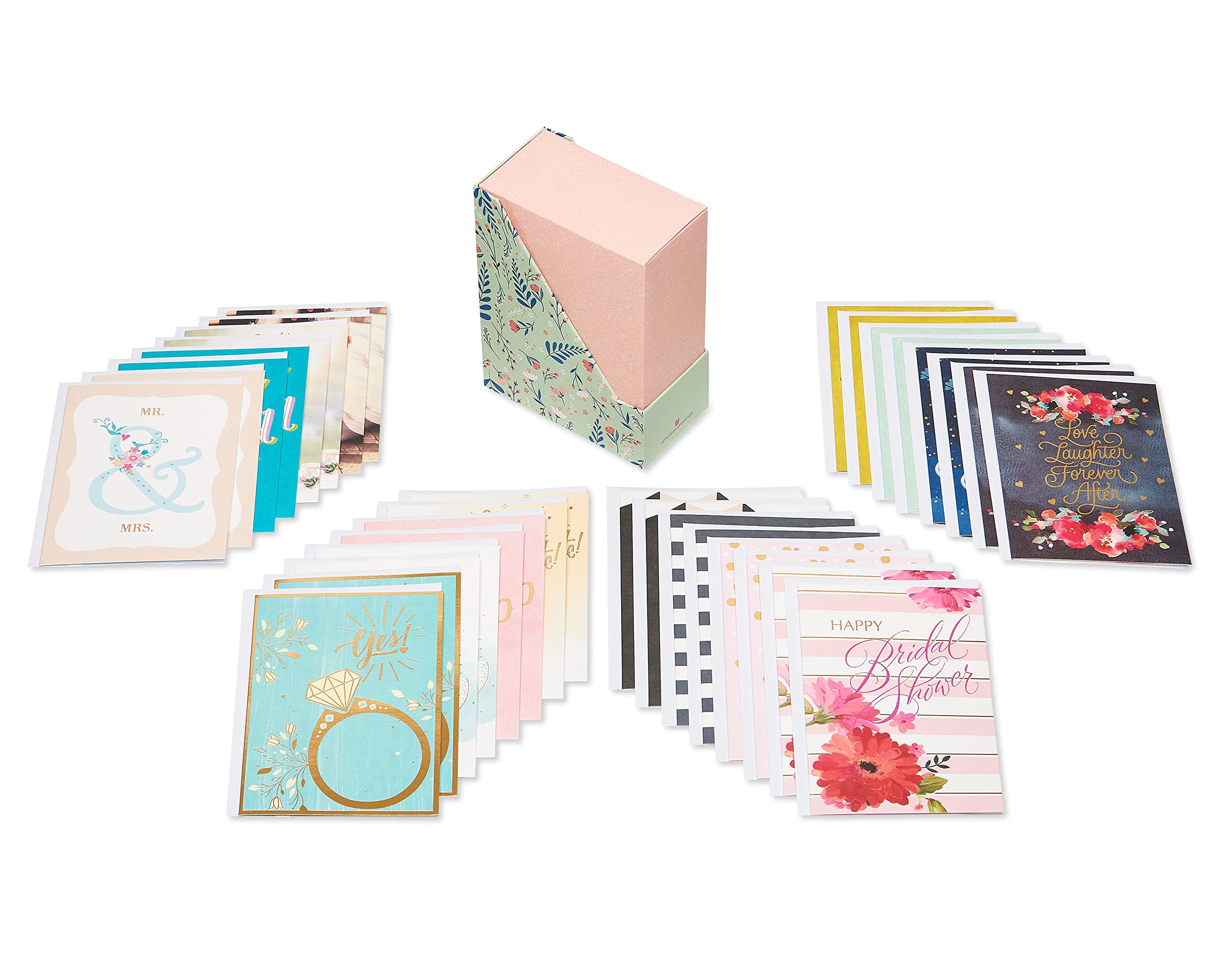American Greetings Deluxe Wedding Card Assortment (32-Count) - Image 3