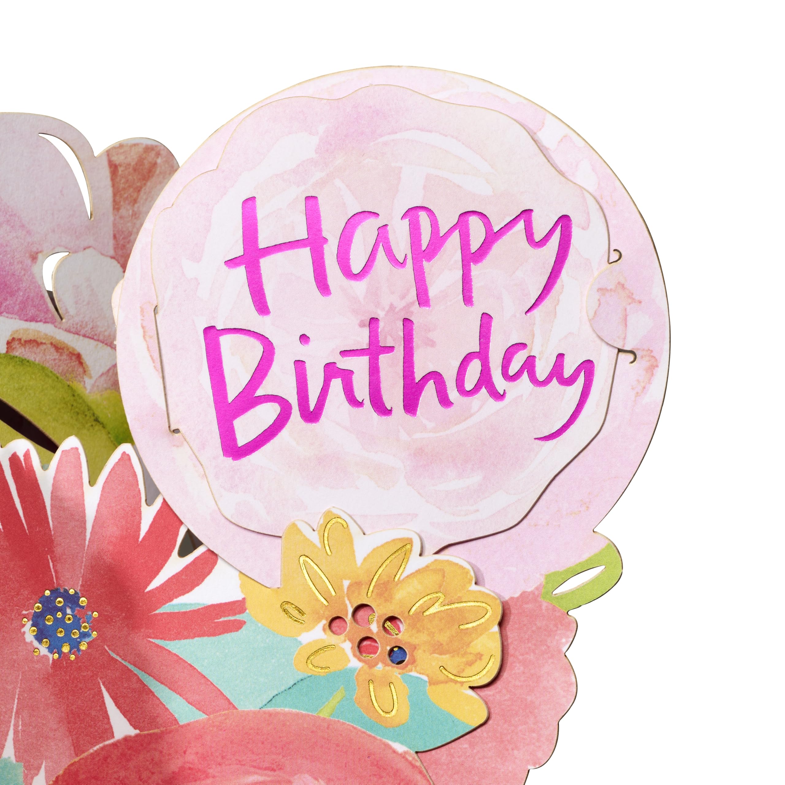 American Greetings Displayable Pop Up Birthday Card with Envelope- Designed by Kathy Davis (To Wonderful You) - Image 4