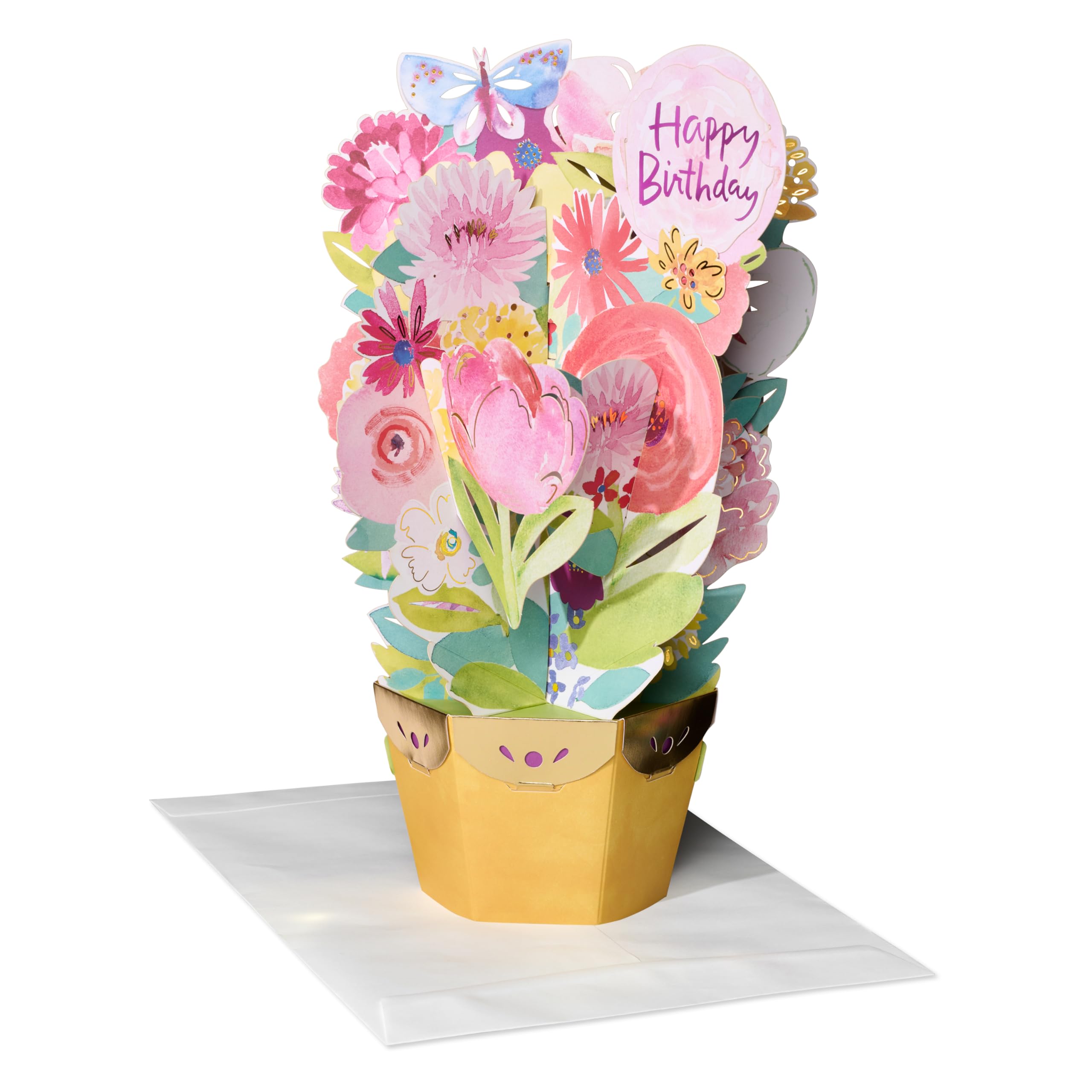 American Greetings Displayable Pop Up Birthday Card with Envelope- Designed by Kathy Davis (To Wonderful You) - Image 6