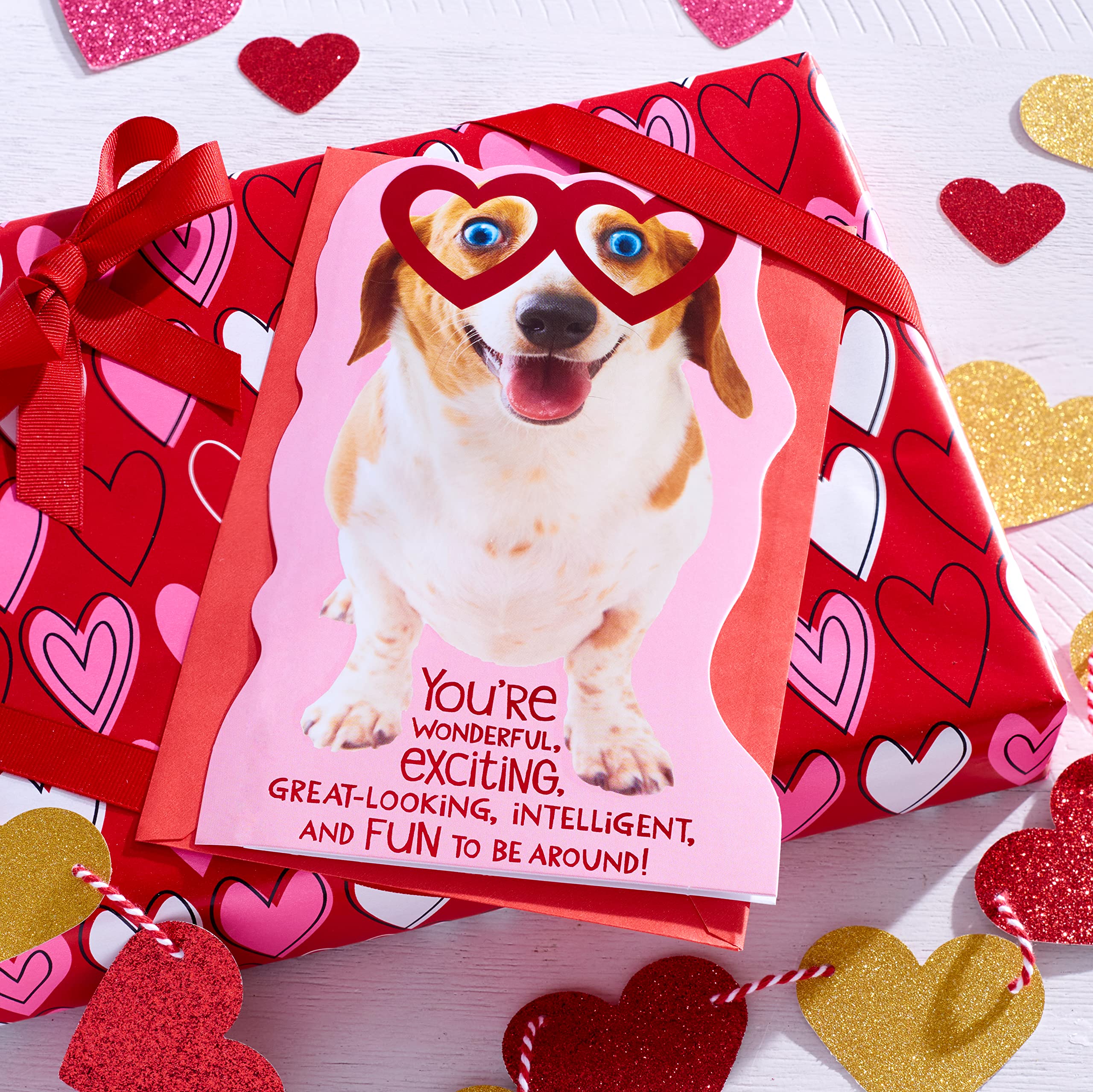 American Greetings Dog Valentines Day Card (So Much Alike) - Image 6